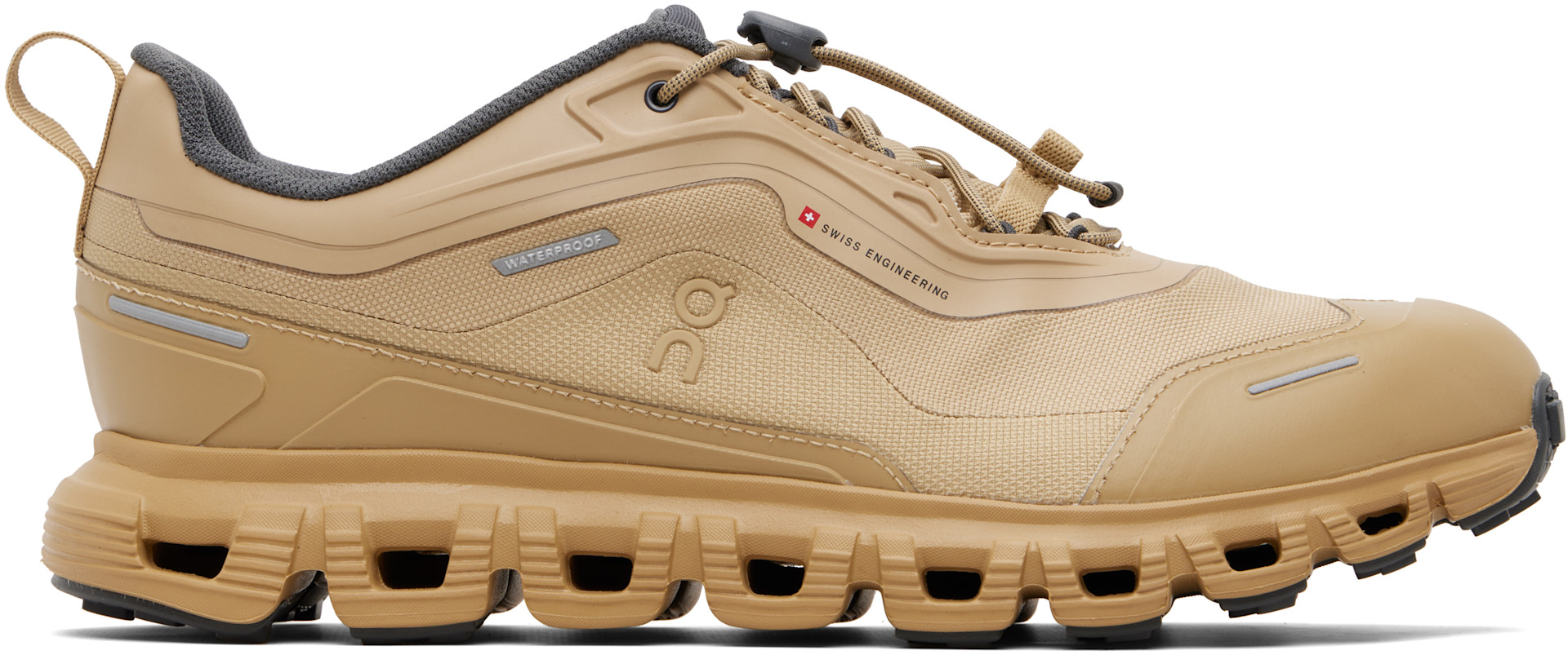 On - Baskets imperméables Cloud 6 Geo brun clair