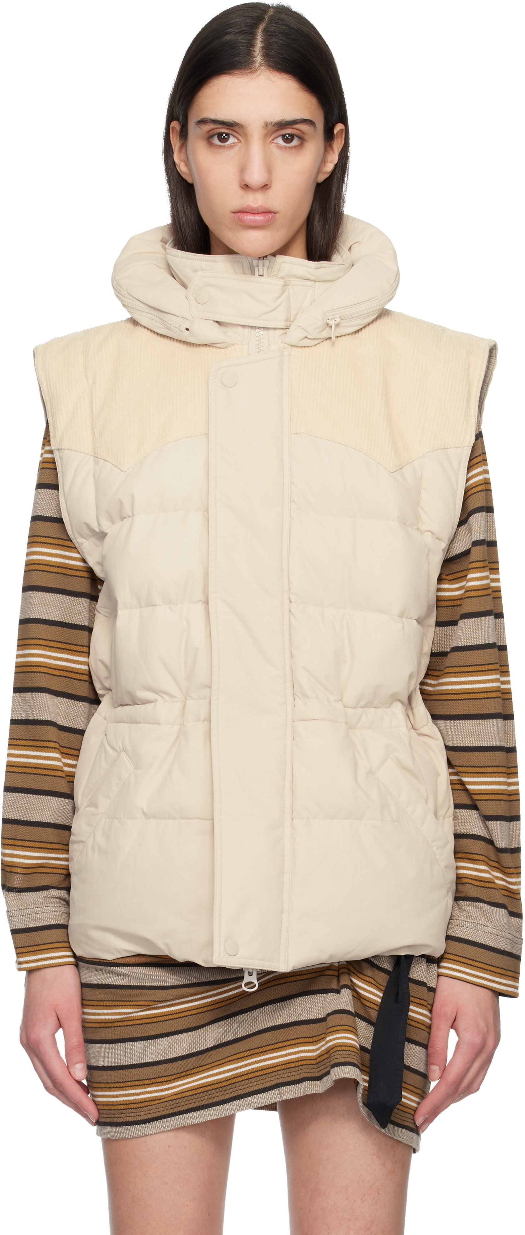 Isabel Marant Etoile - Veste Olfa blanc cassé
