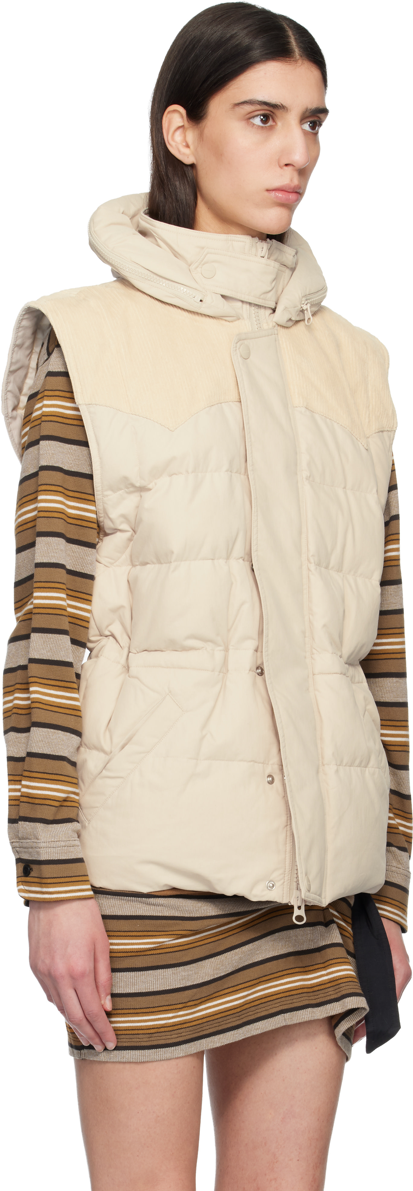 Isabel Marant Etoile - Veste Olfa blanc cassé