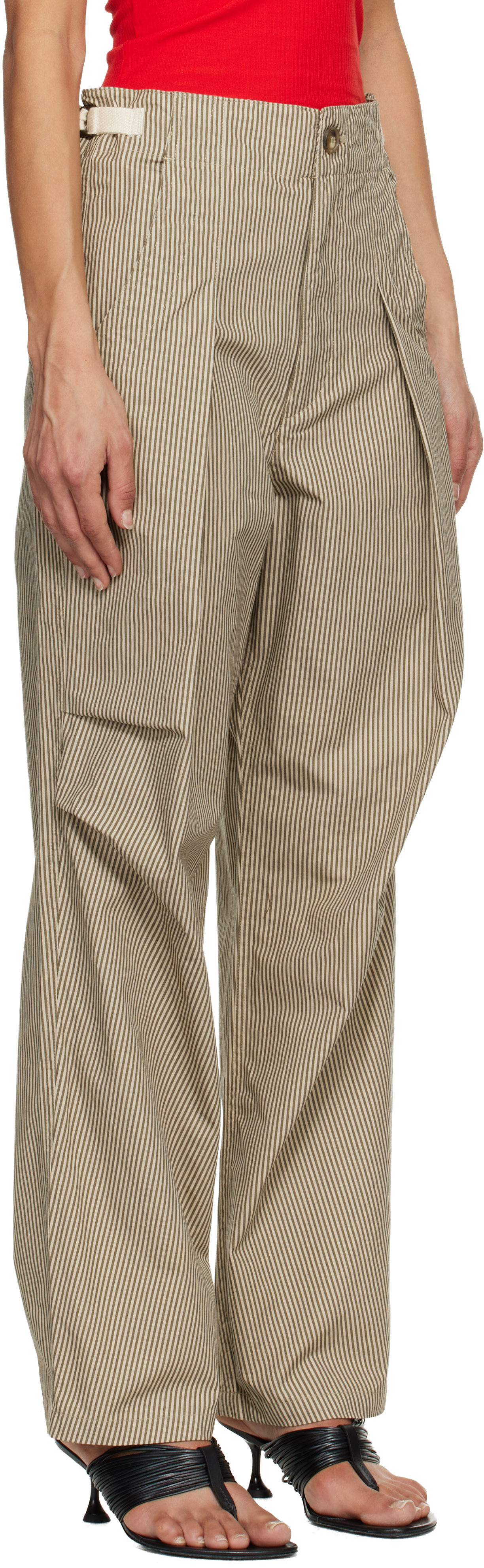 Isabel Marant Etoile - Pantalon Ceryne beige