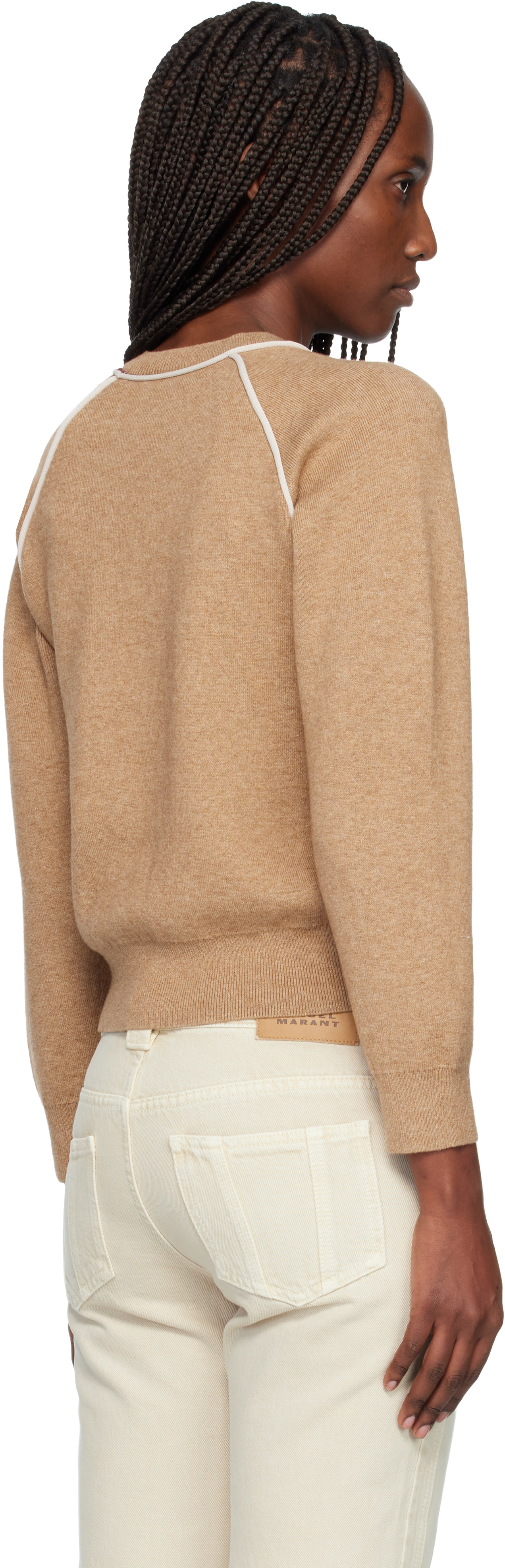 Isabel Marant Etoile - Pull Loriby brun clair