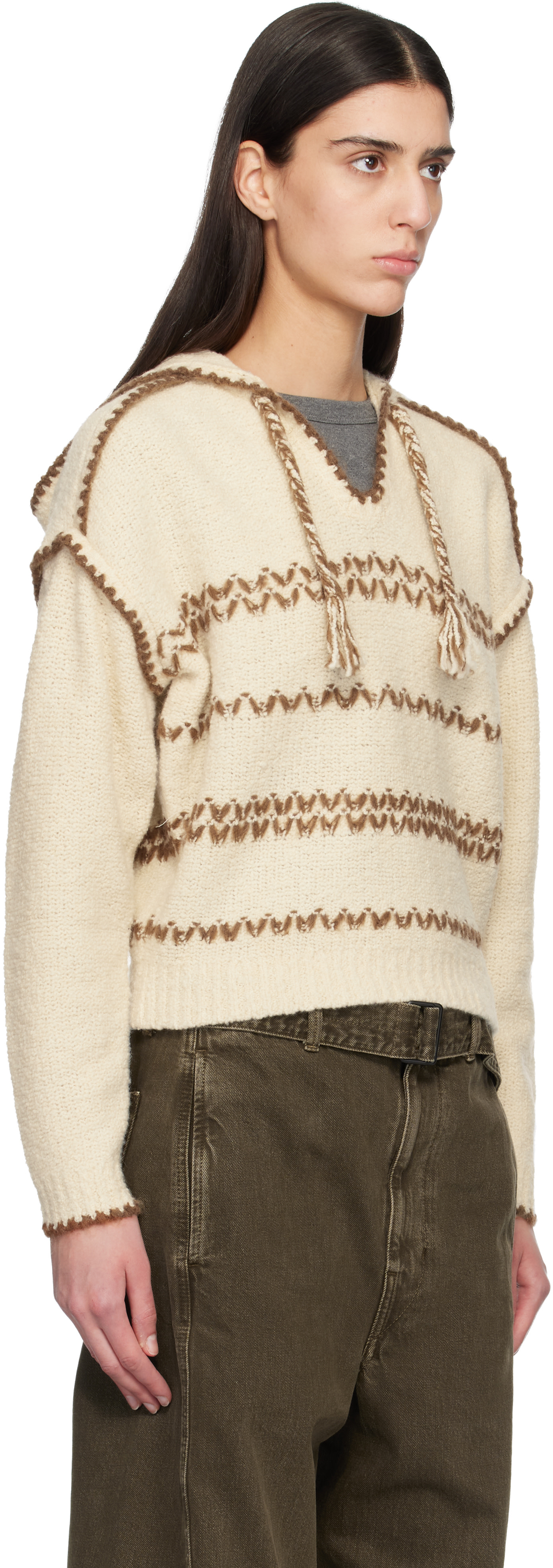 Isabel Marant Etoile - Pull à capuche Romera jaune