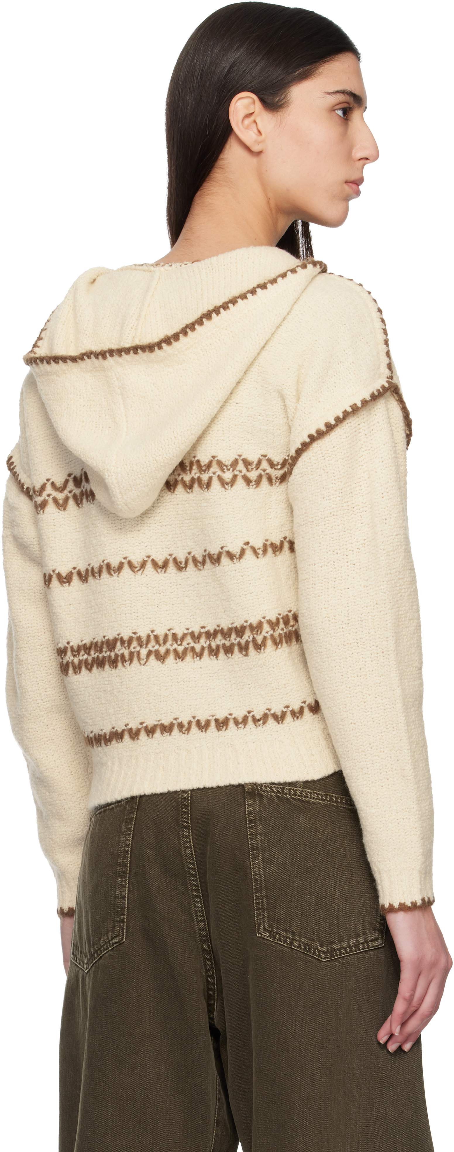 Isabel Marant Etoile - Pull à capuche Romera jaune