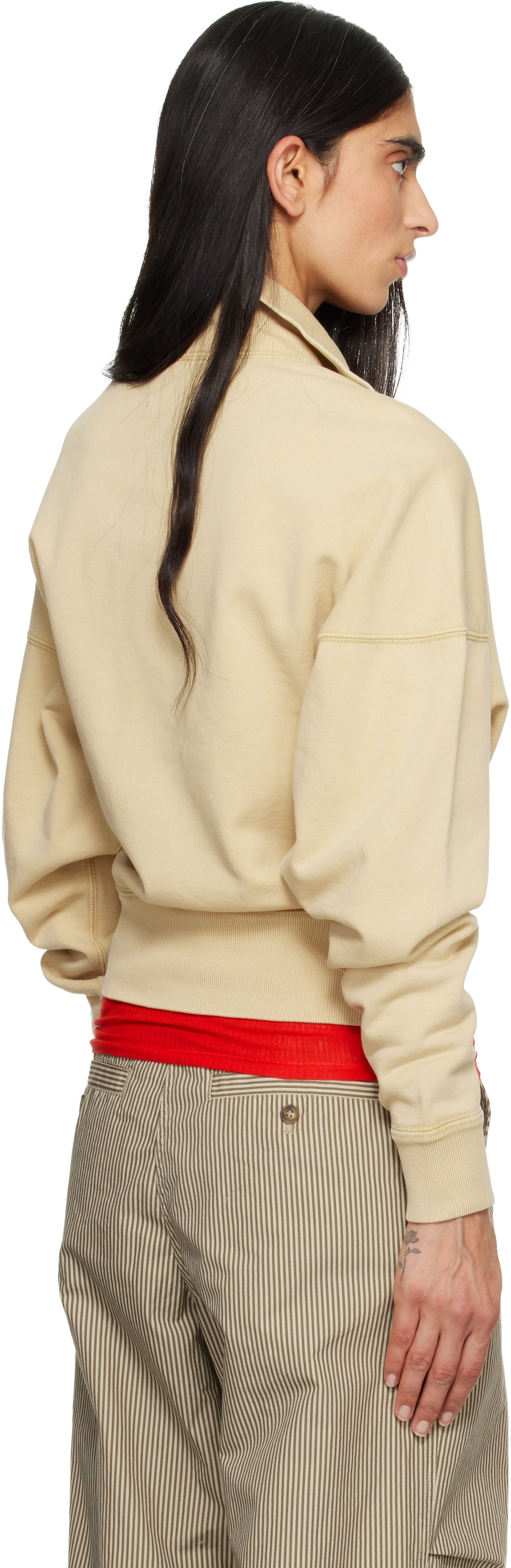 Isabel Marant Etoile - Pull molletonné Ross beige