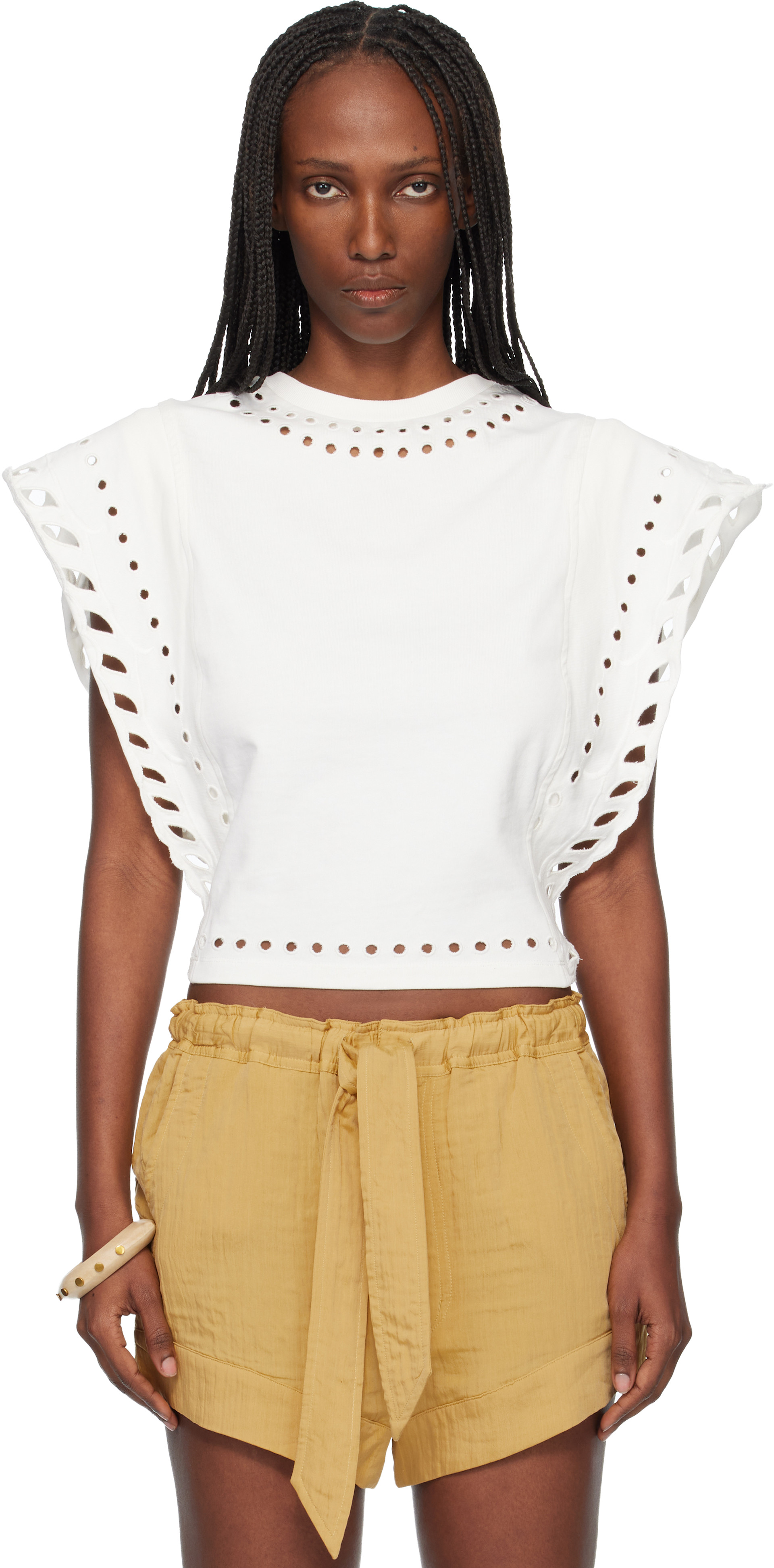 Isabel Marant Etoile: Off-White Odyle T-shirt | SSENSE