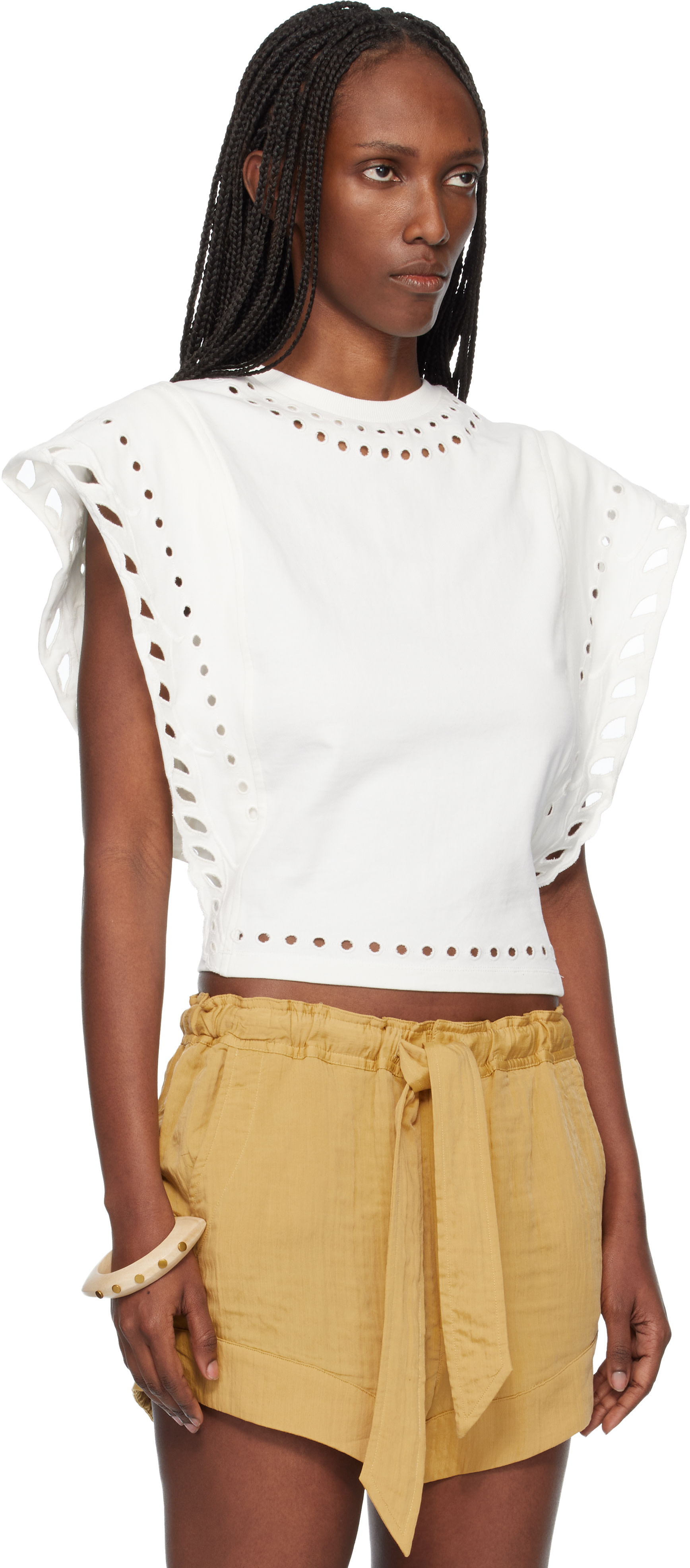 Isabel Marant Etoile: Off-White Odyle T-shirt | SSENSE
