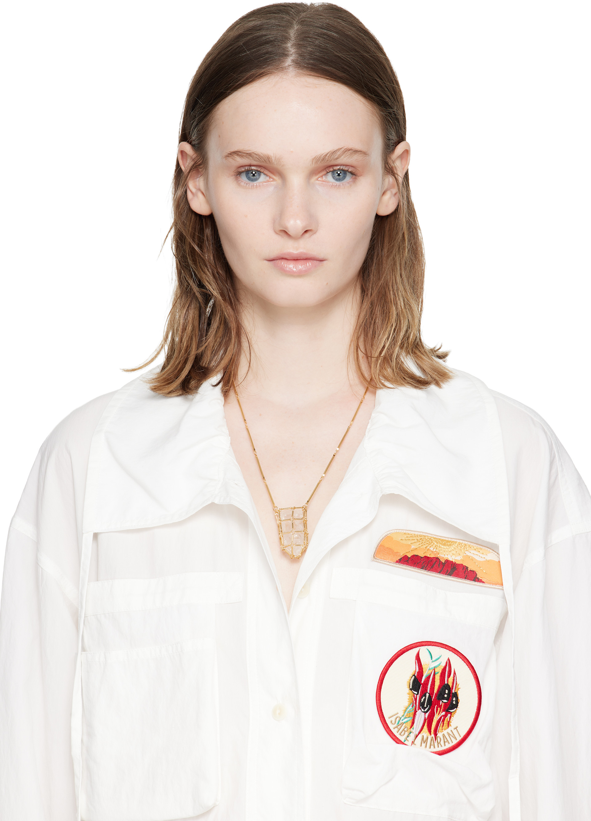 Isabel Marant - Collier à cristal de roche