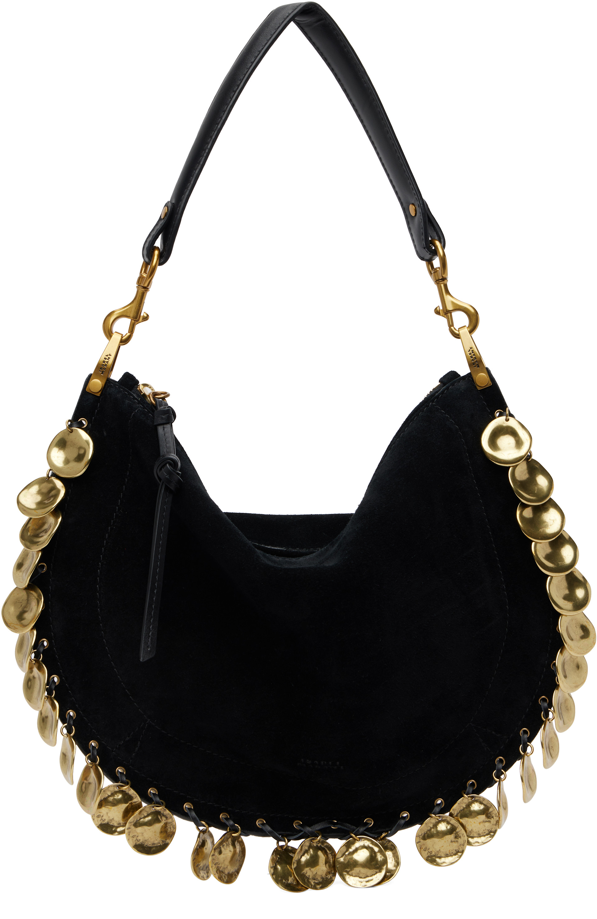 Isabel Marant: Black Oskan Soft Zip Bag | SSENSE Argentina