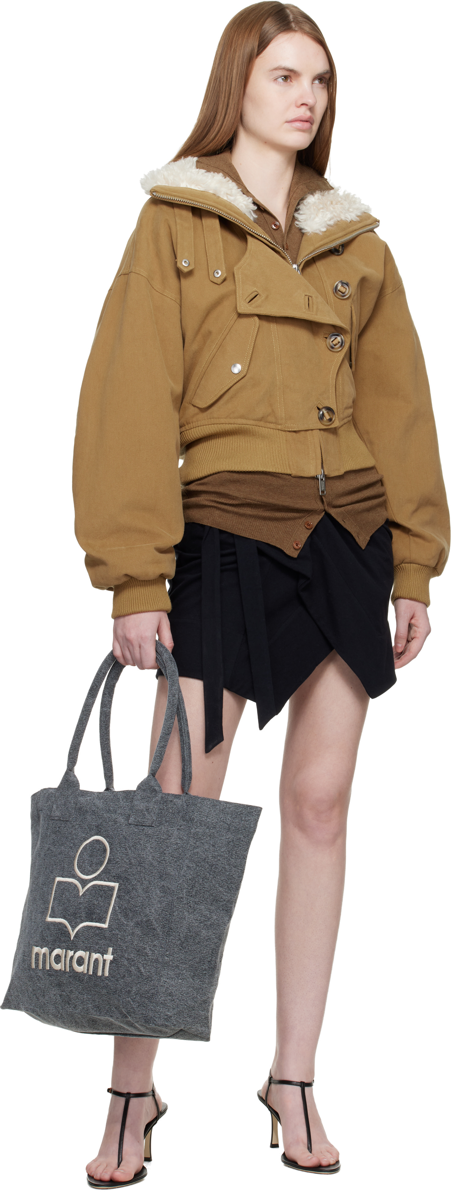 Isabel Marant - Petit cabas Yenky noir