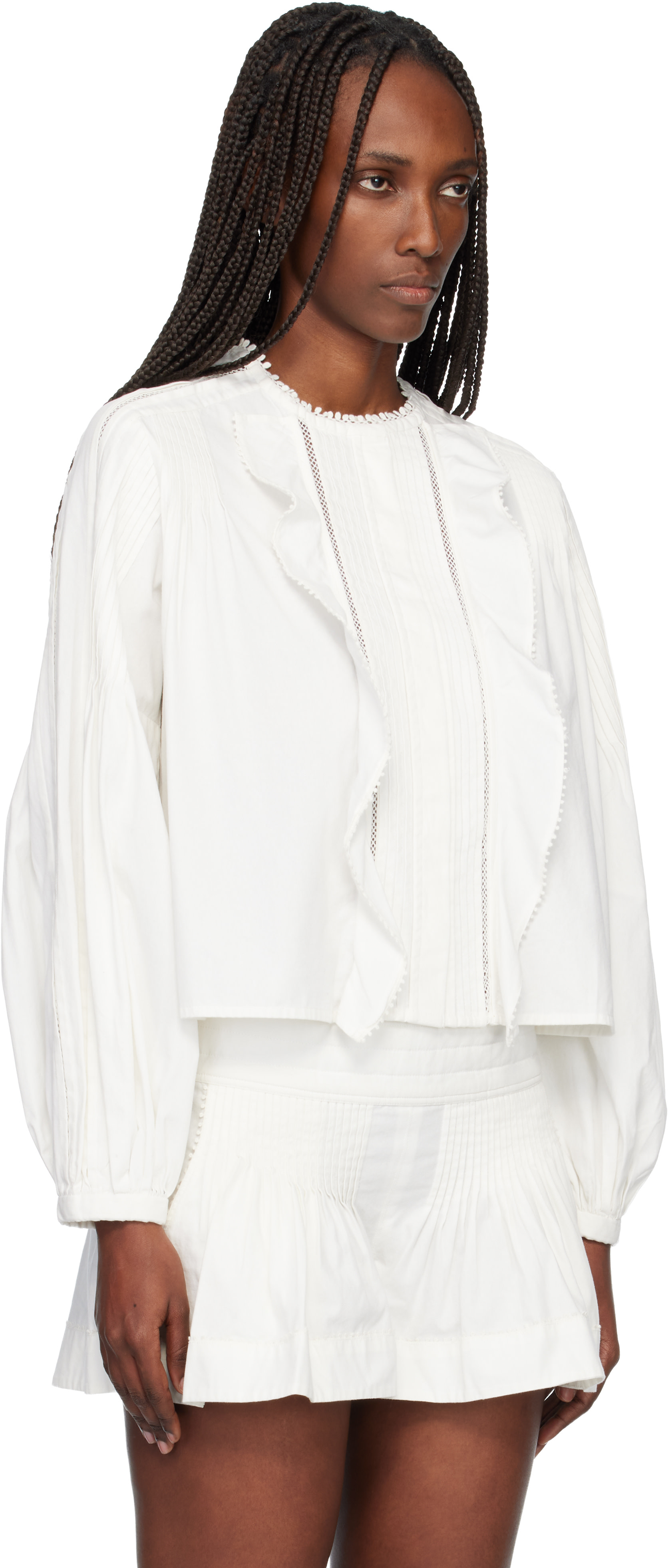 Isabel Marant: White Cubraly Shirt | SSENSE