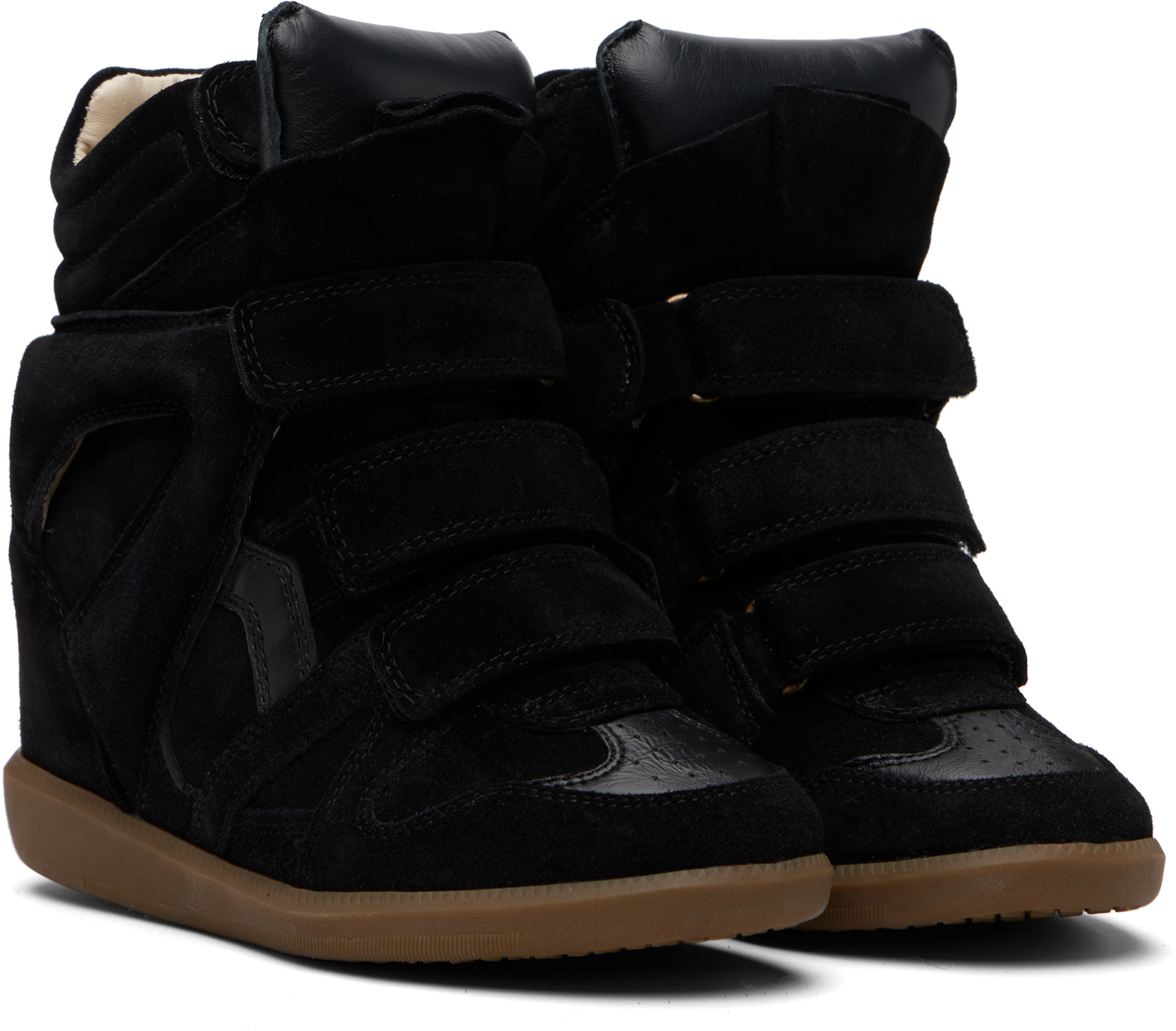 Isabel Marant: Black Bekett Sneakers | SSENSE Denmark