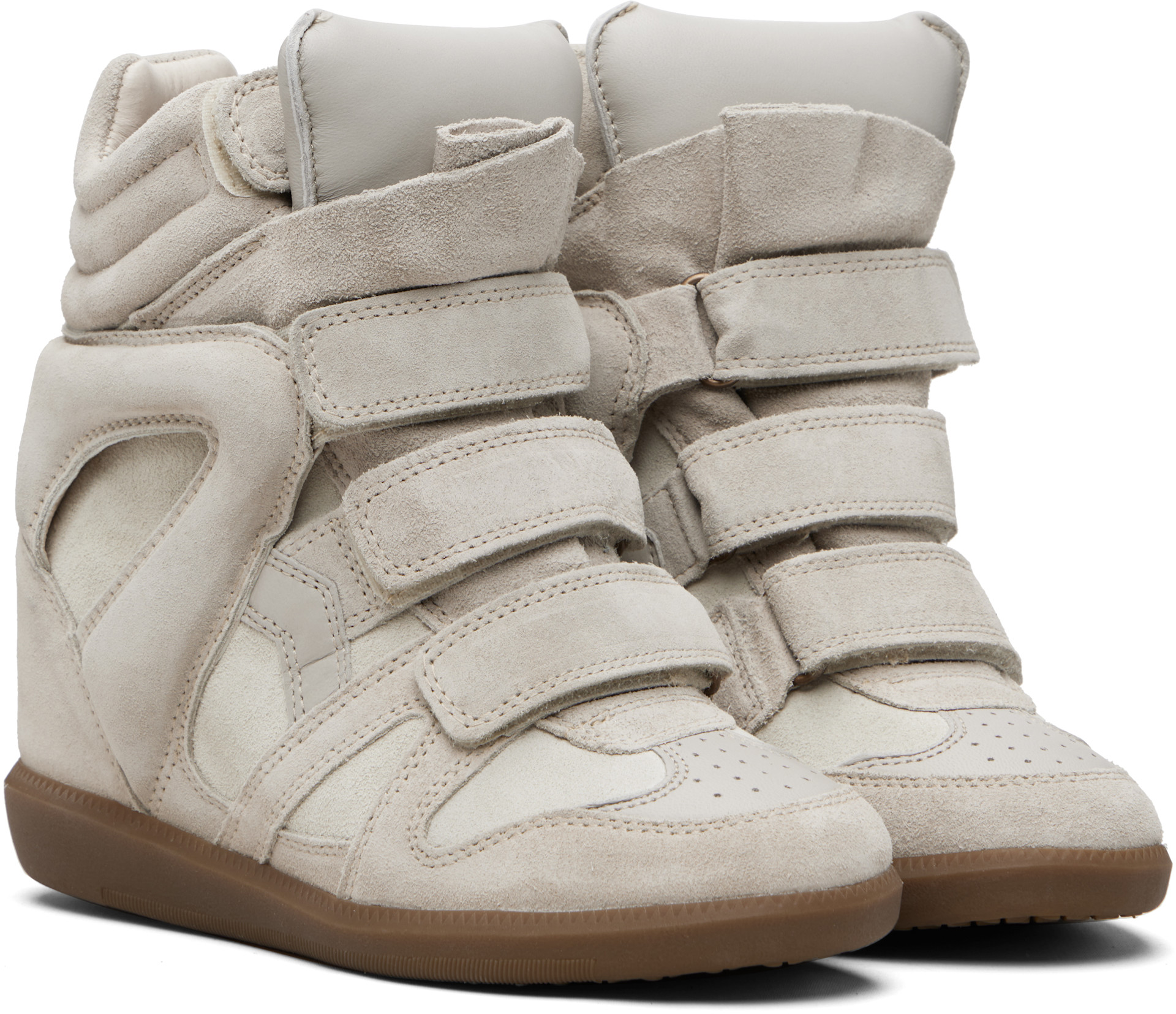 Isabel Marant: グレー Bekett スニーカー | SSENSE 日本