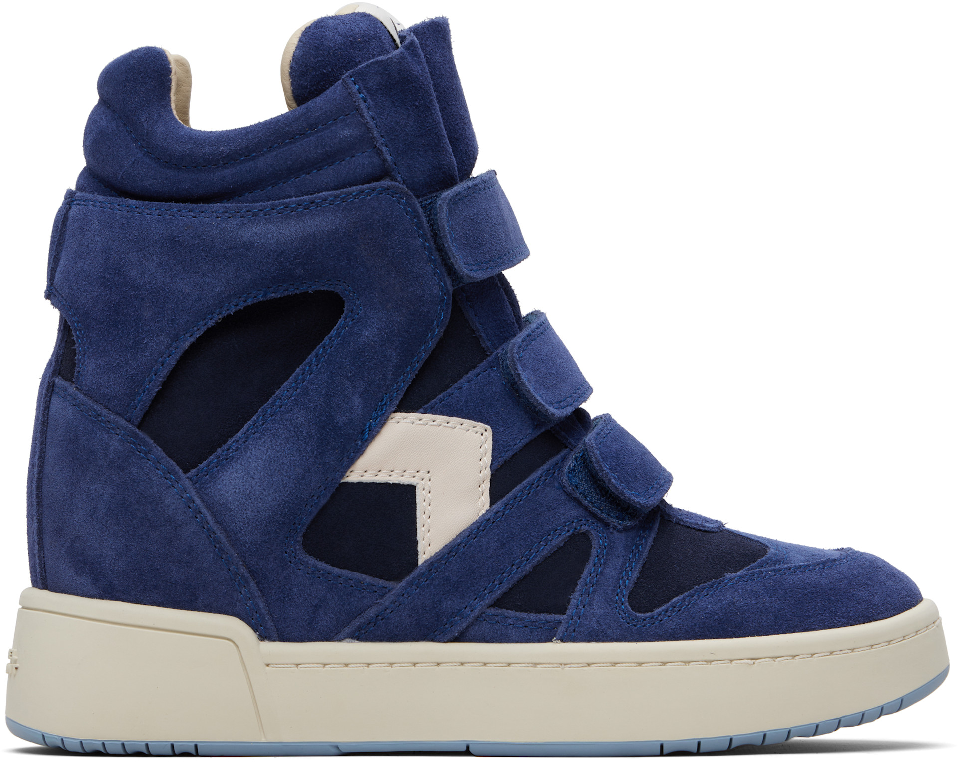 Isabel Marant: Navy IM3 Sneakers | SSENSE