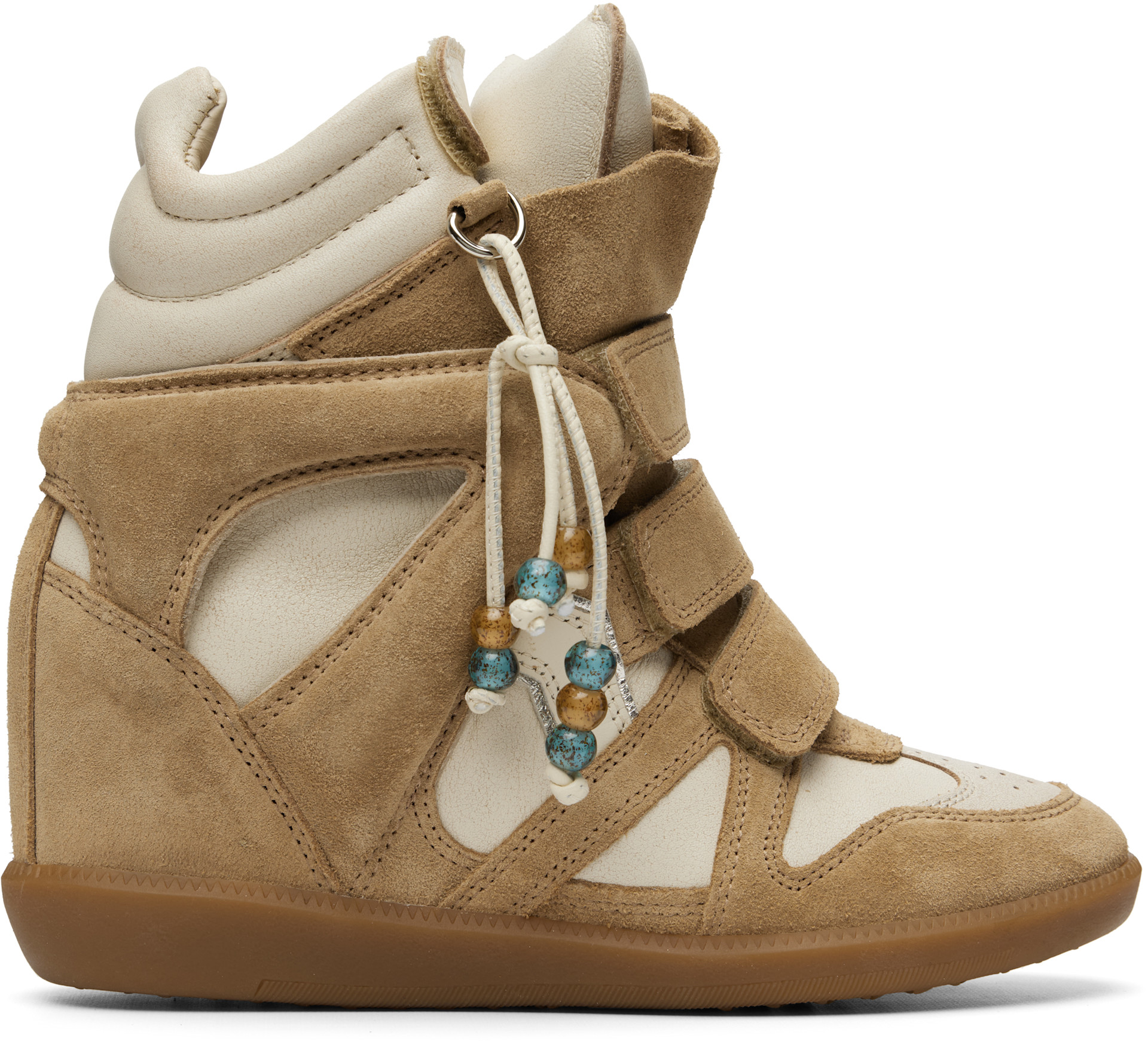 Isabel Marant - Baskets Bekett beige et gris