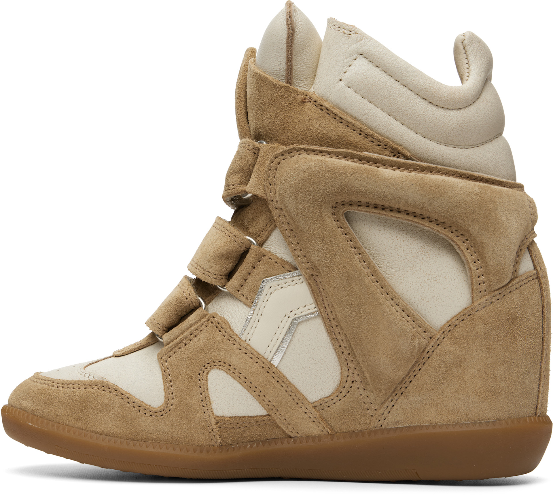 Isabel Marant - Baskets Bekett beige et gris