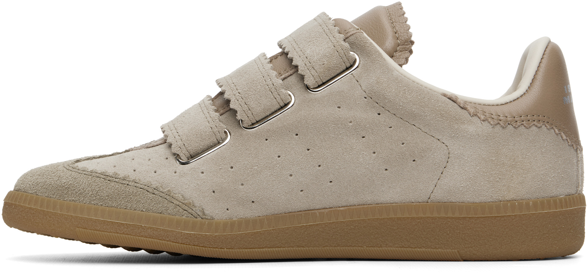 Isabel Marant: Taupe Beth Sneakers | SSENSE