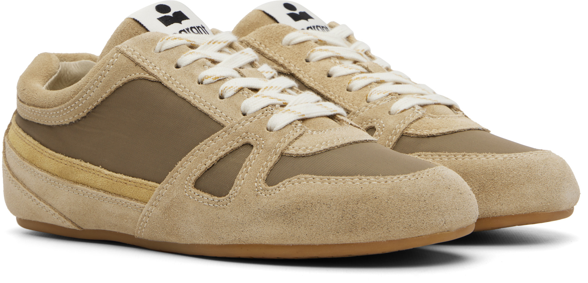 Isabel Marant - Baskets basses Senny kaki