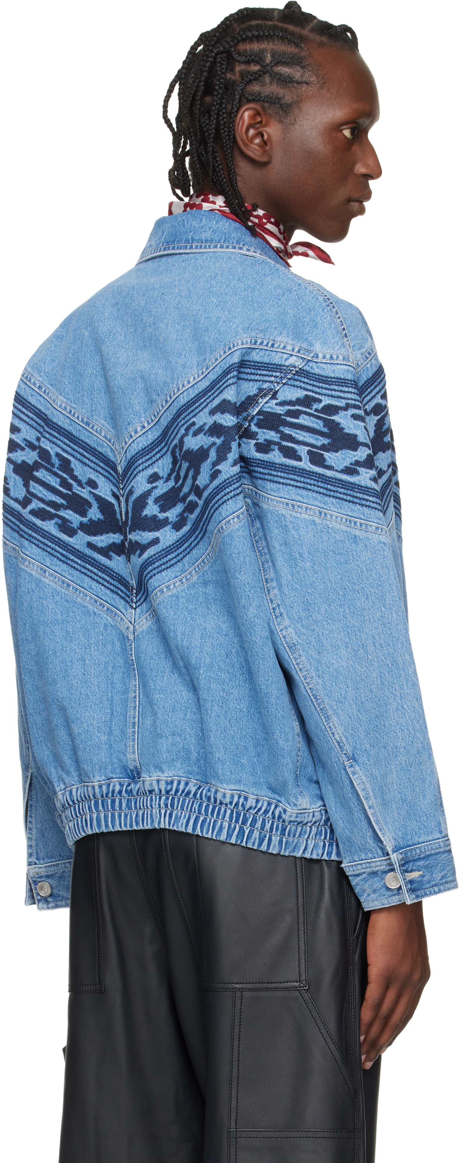 ISABEL MARANT デニムシャツ　ブルー　36 新品タグ付　plan c Isabel Marant: ブルー Julian デニムジャケット | SSENSE 日本