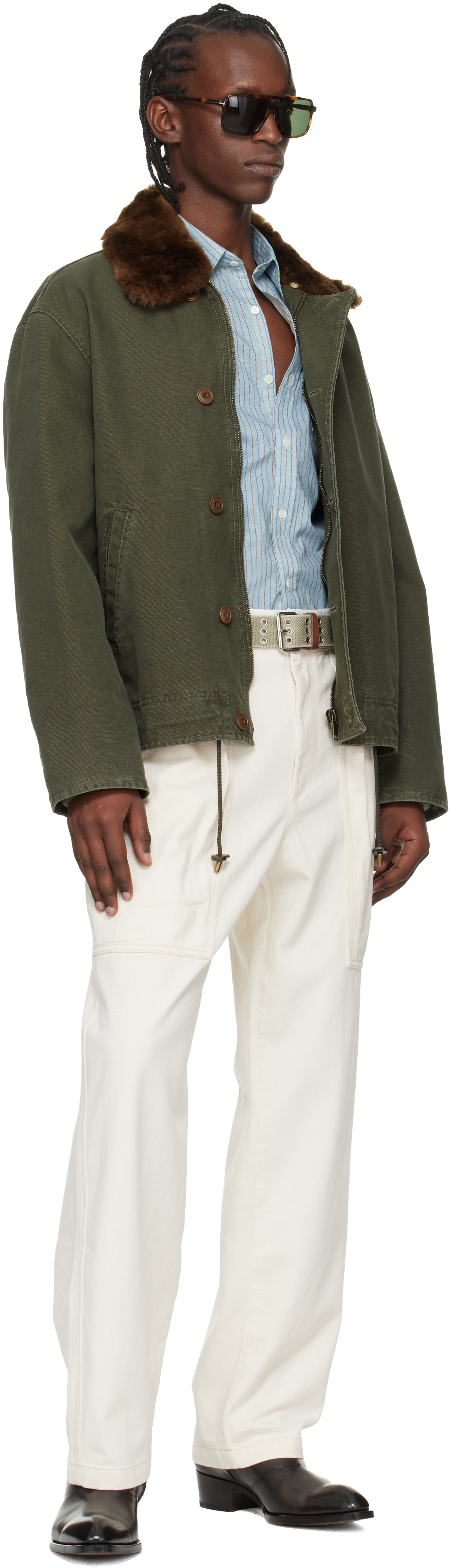 Isabel Marant - Blouson Andy kaki