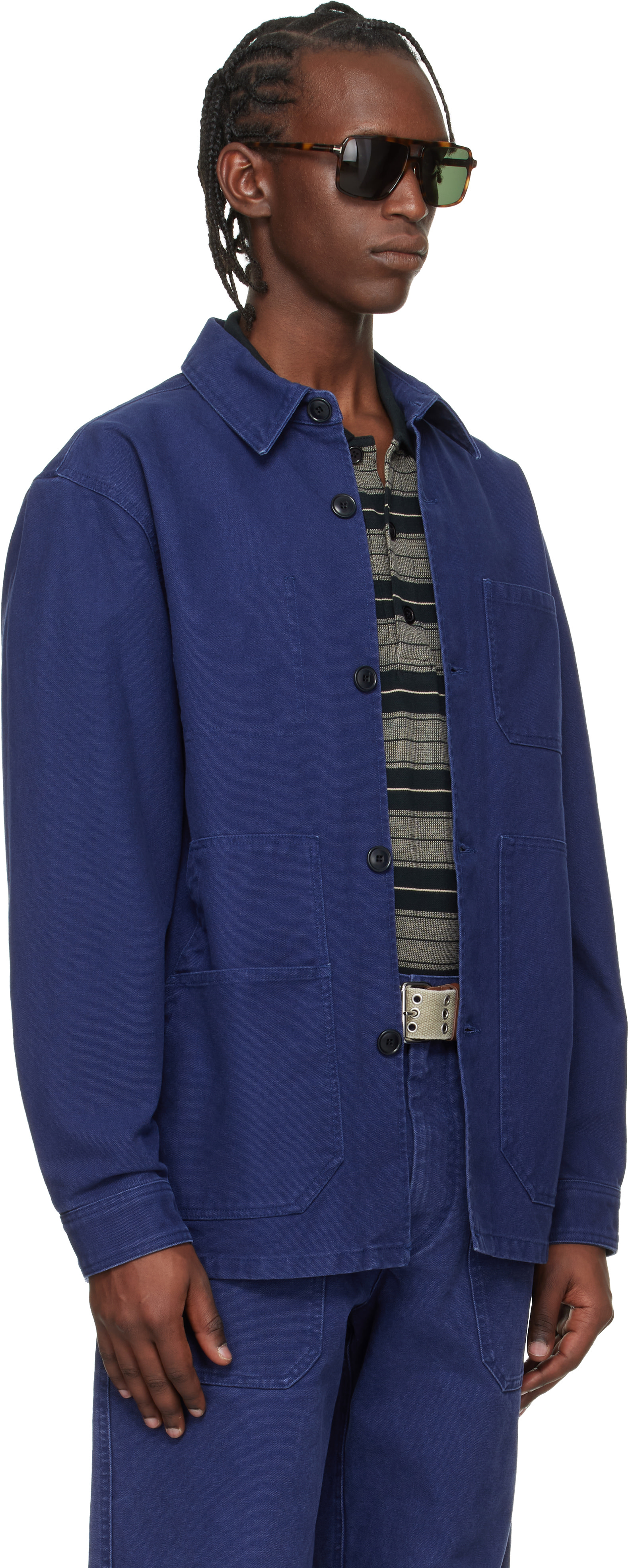 Isabel Marant: Blue Ardy Jacket | SSENSE