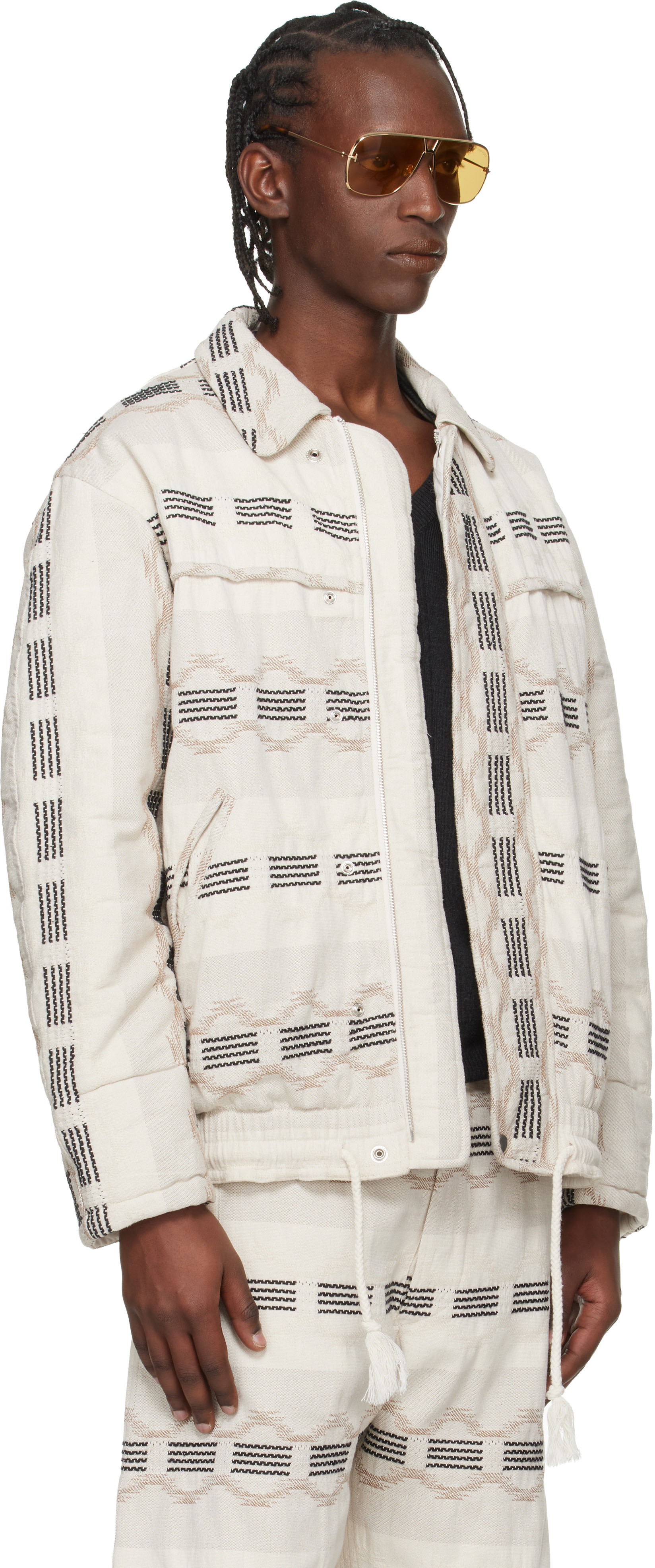 Isabel Marant - Blouson Deyis blanc cassé
