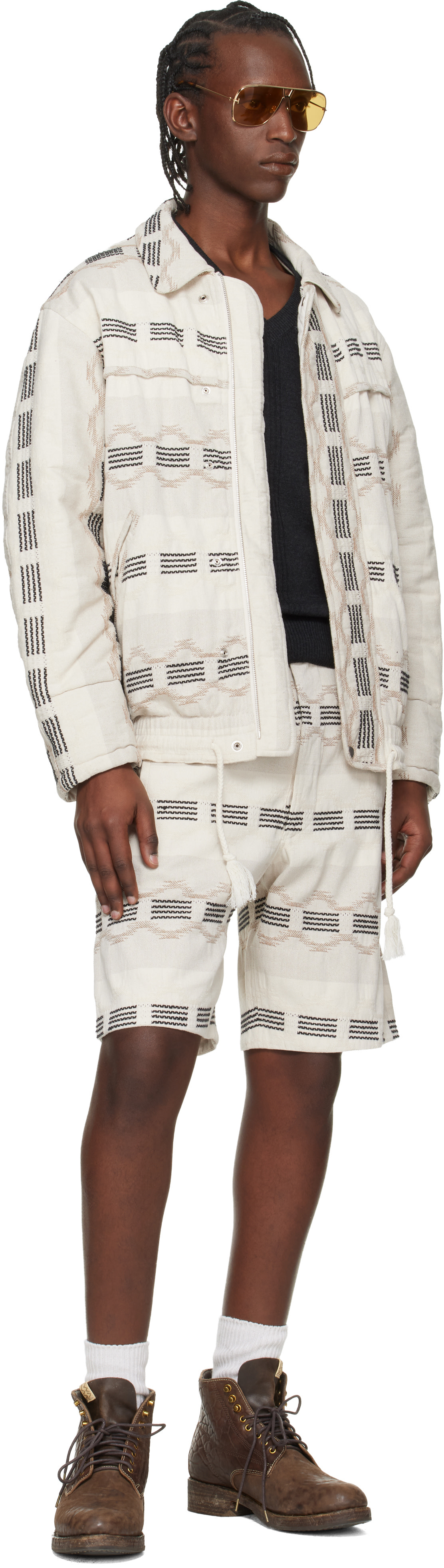 Isabel Marant - Blouson Deyis blanc cassé