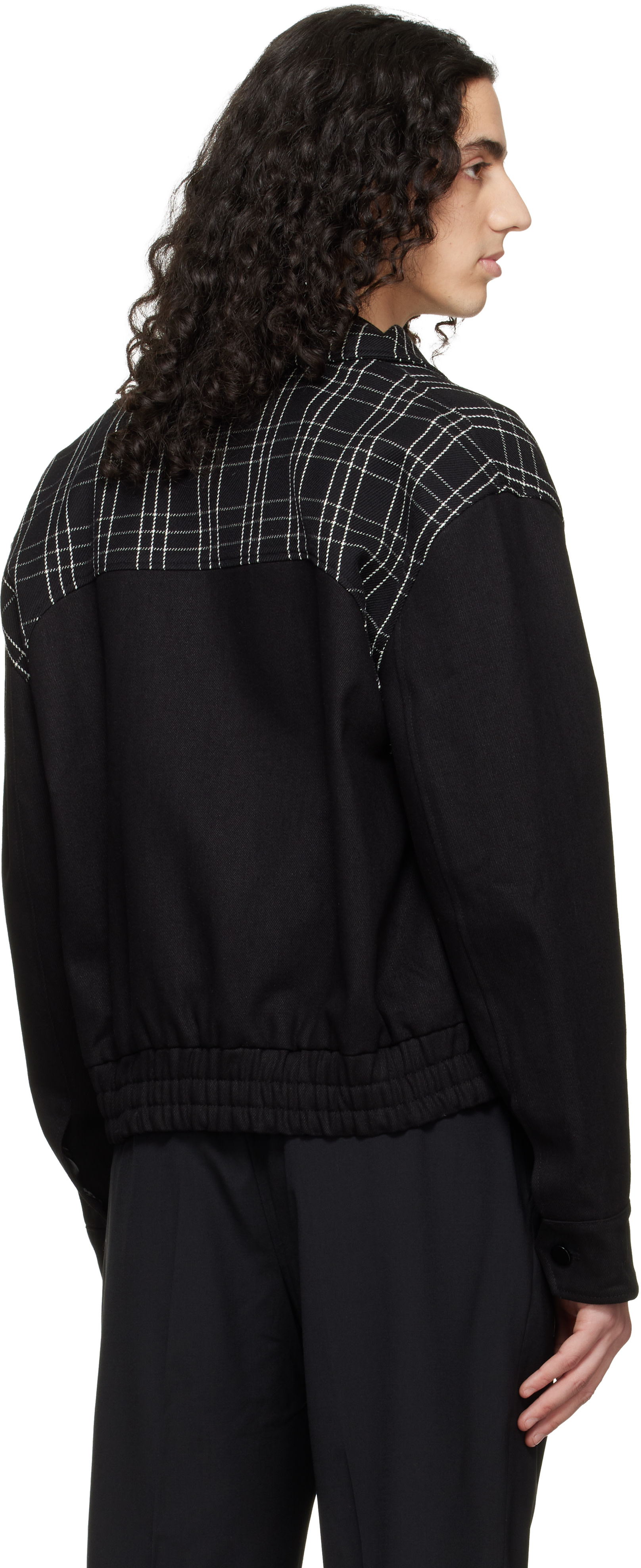 ERNEST W. BAKER - Blouson teddy noir