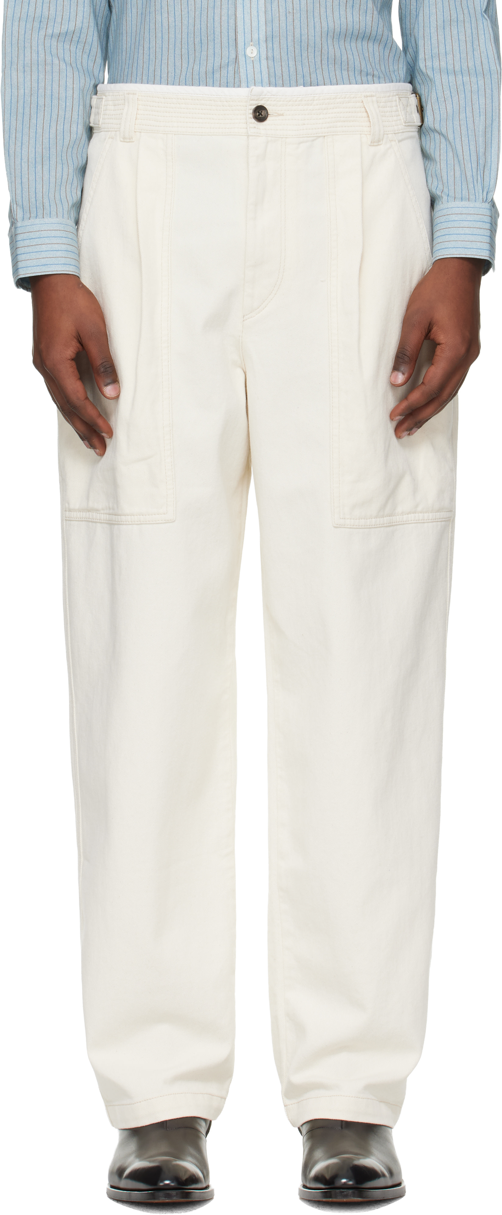 Isabel Marant - Jean Ilyan blanc cassé