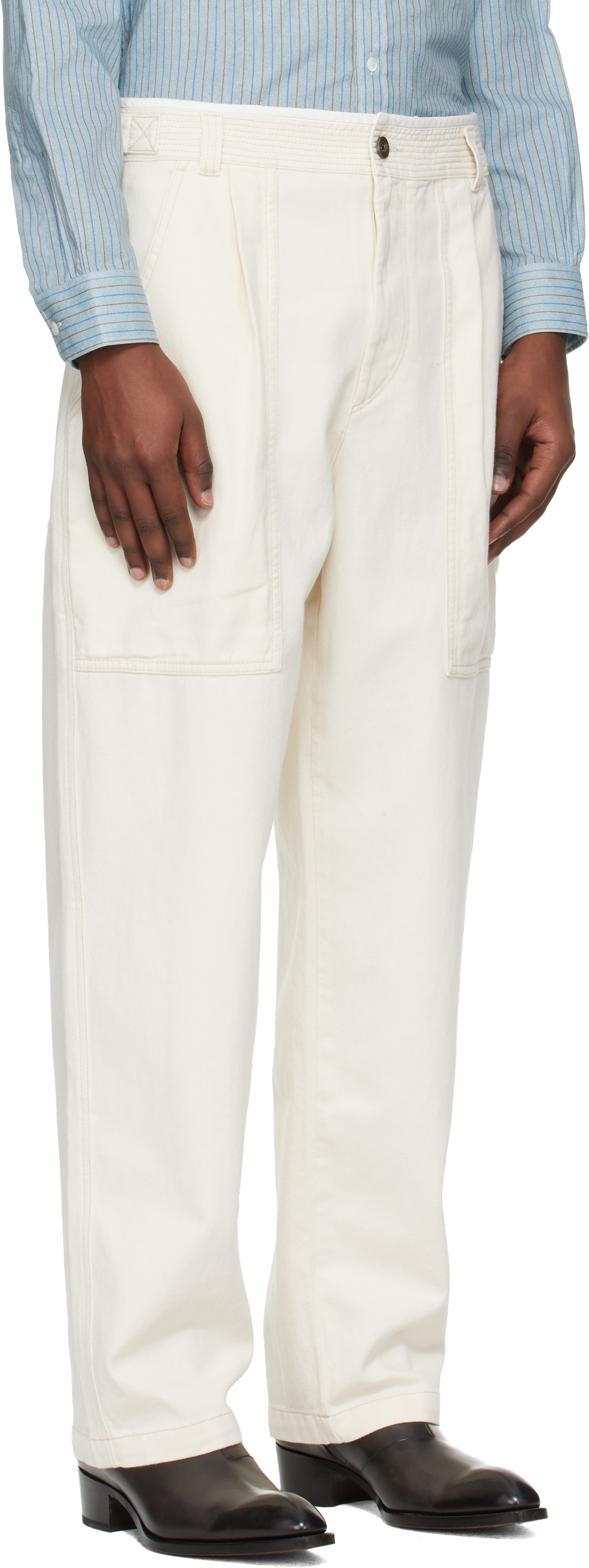 Isabel Marant - Jean Ilyan blanc cassé