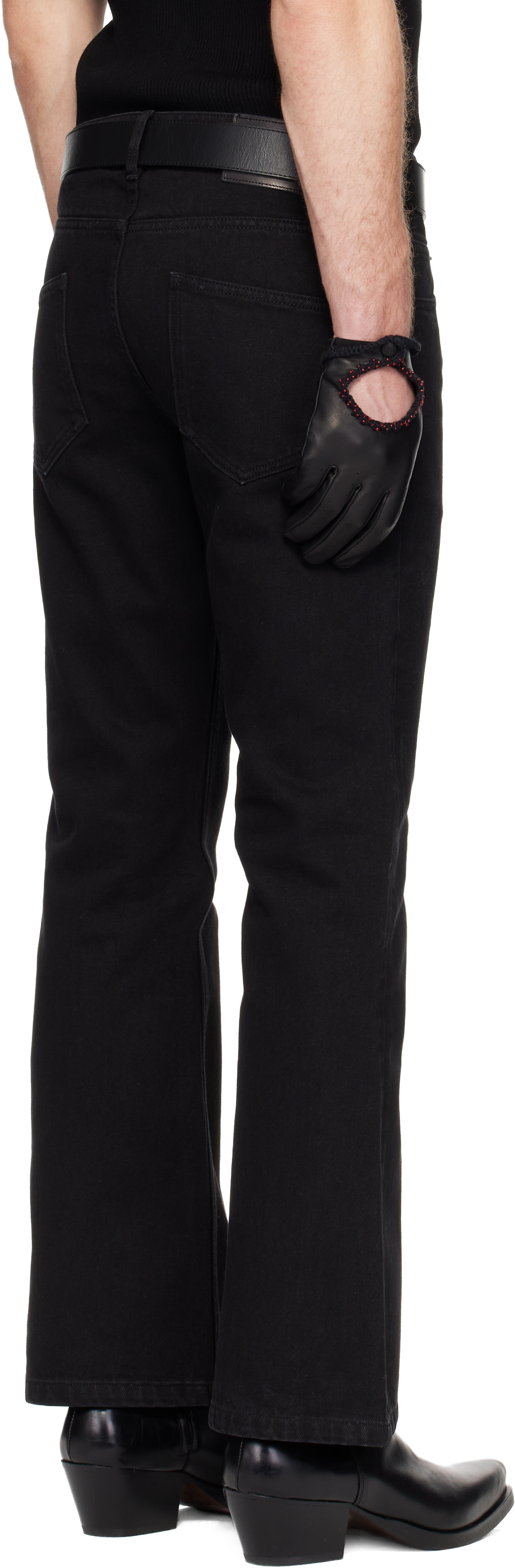 Ernest W. Baker - Black Flare Jeans
