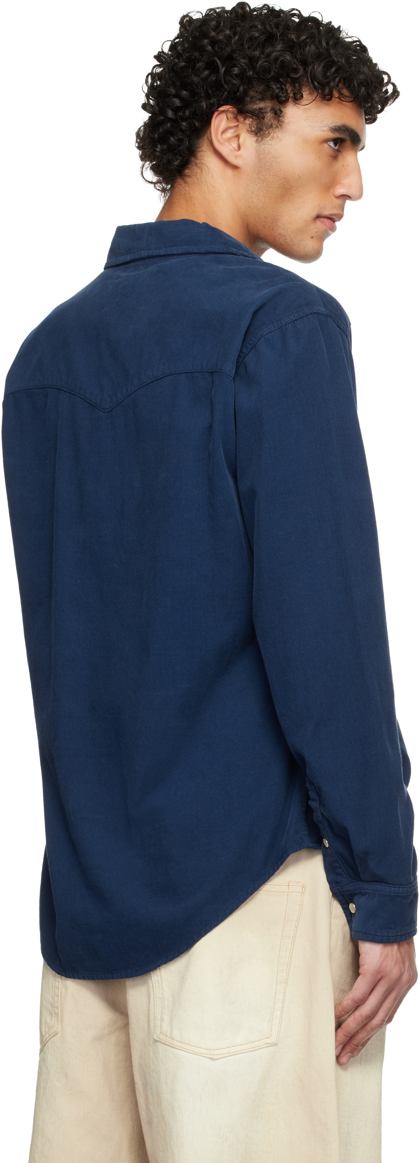 Isabel Marant - Navy Vasco Shirt