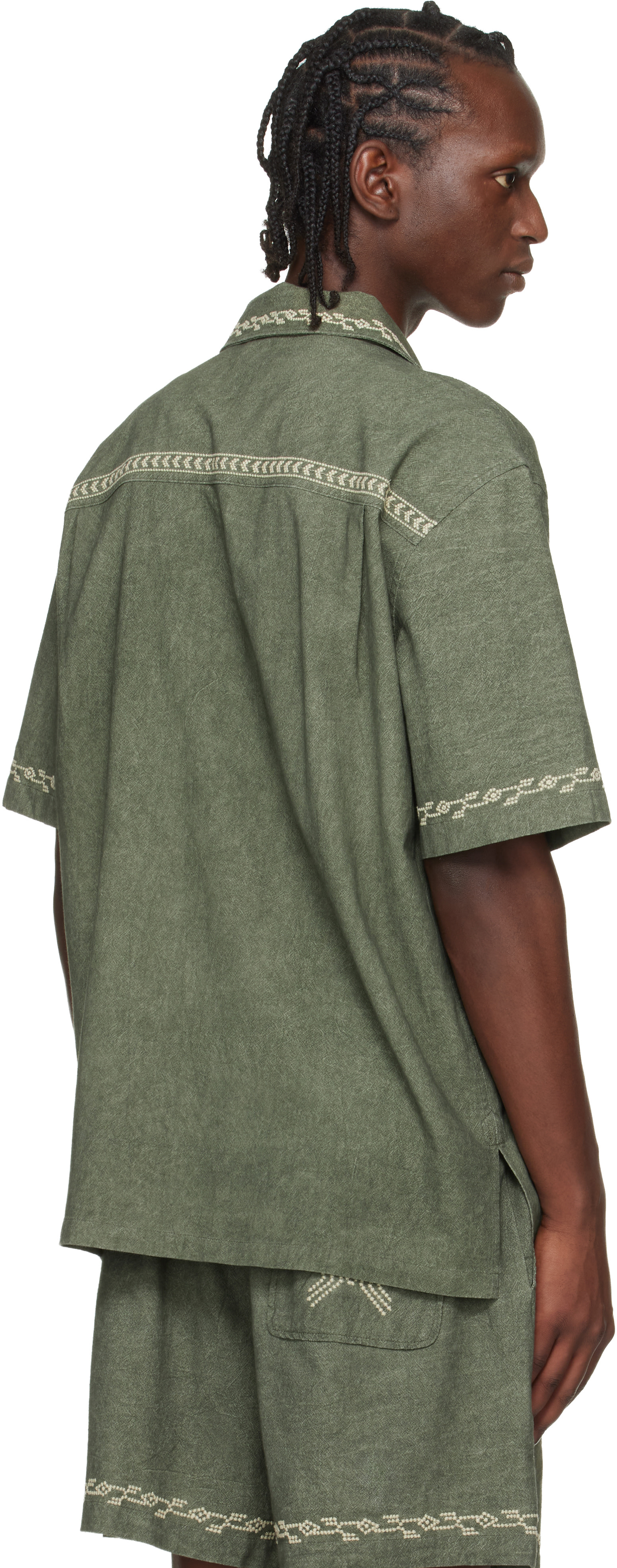 Isabel Marant: Green Zekim Shirt | SSENSE
