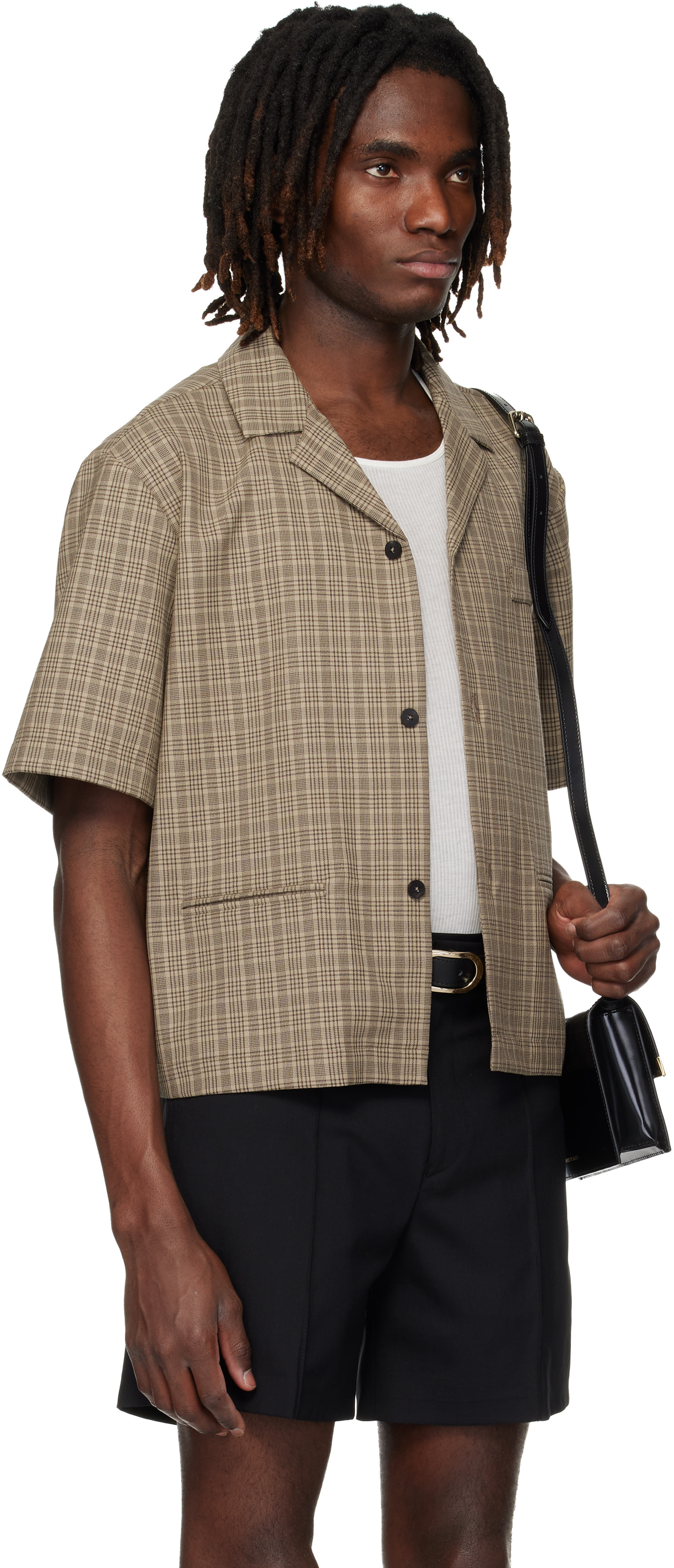 Ernest W. Baker - Brown Tailoring Shirt