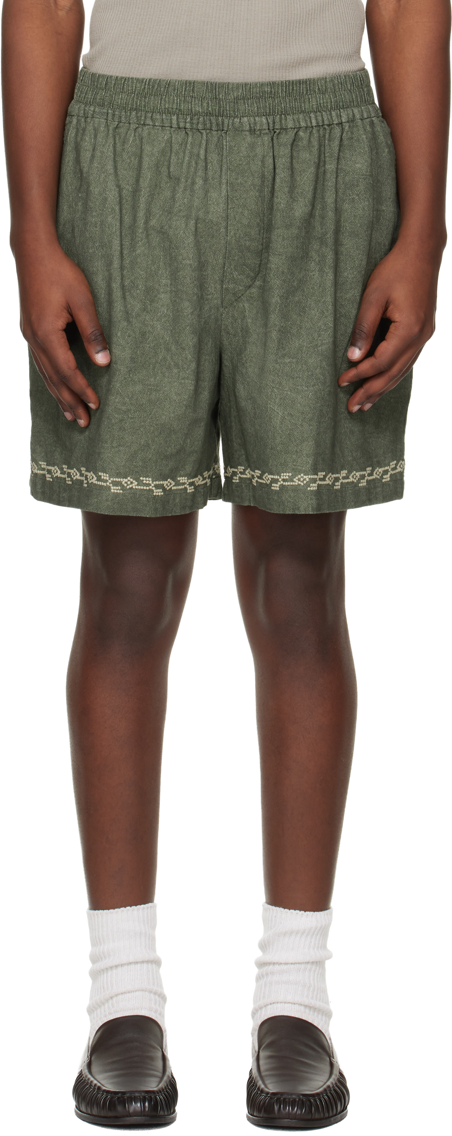 Isabel Marant - Green Zilan Shorts