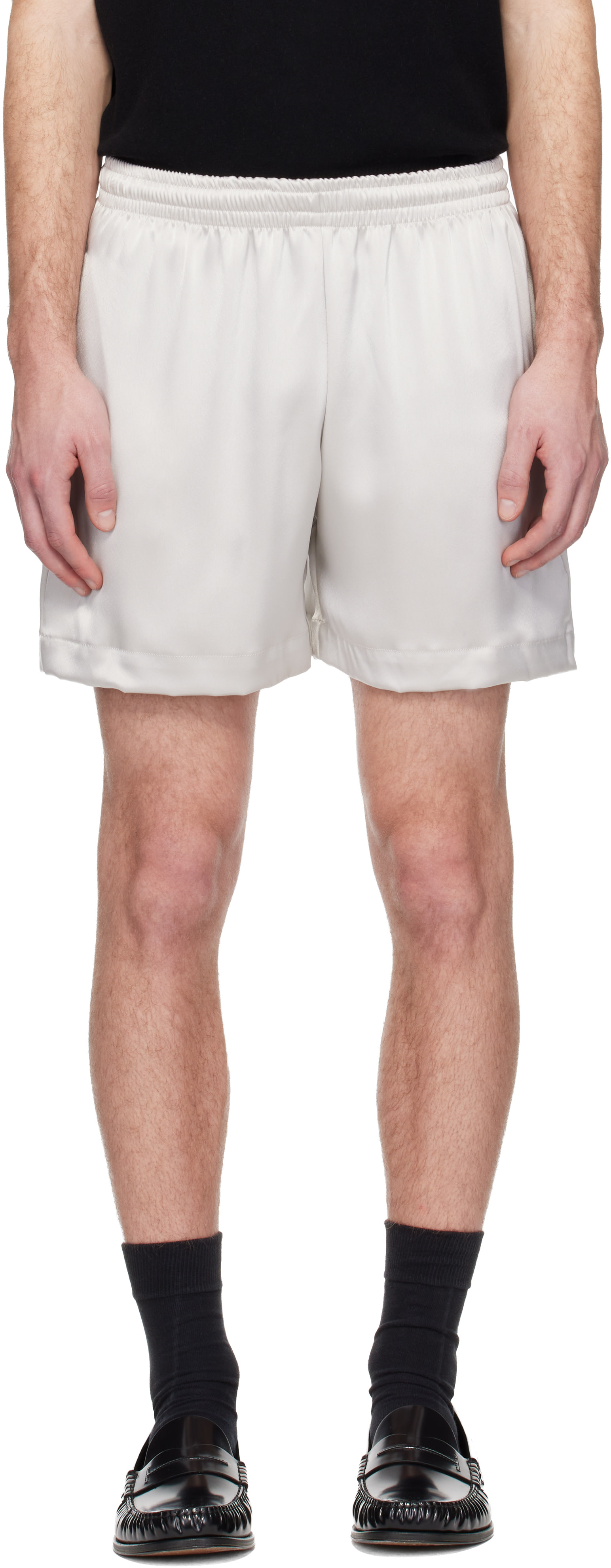 ERNEST W. BAKER - Short de sport gris