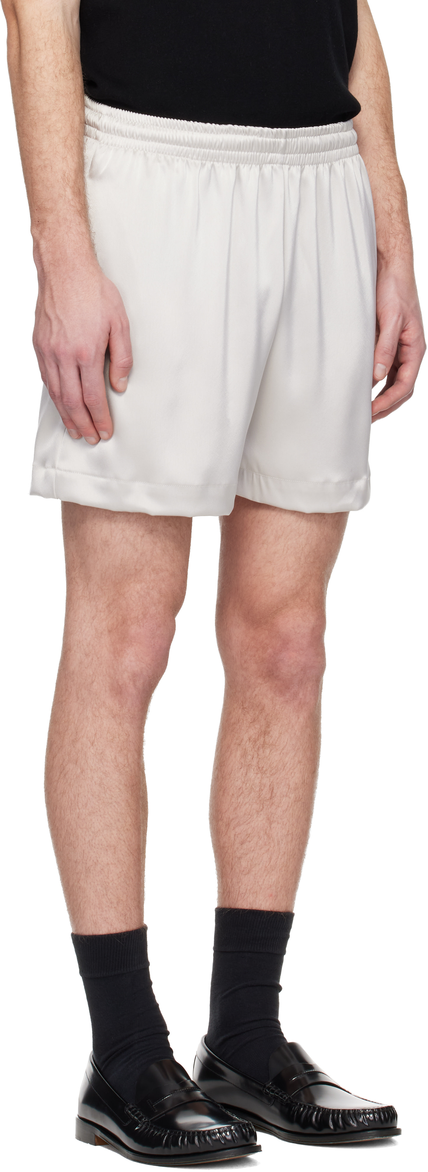 ERNEST W. BAKER - Short de sport gris