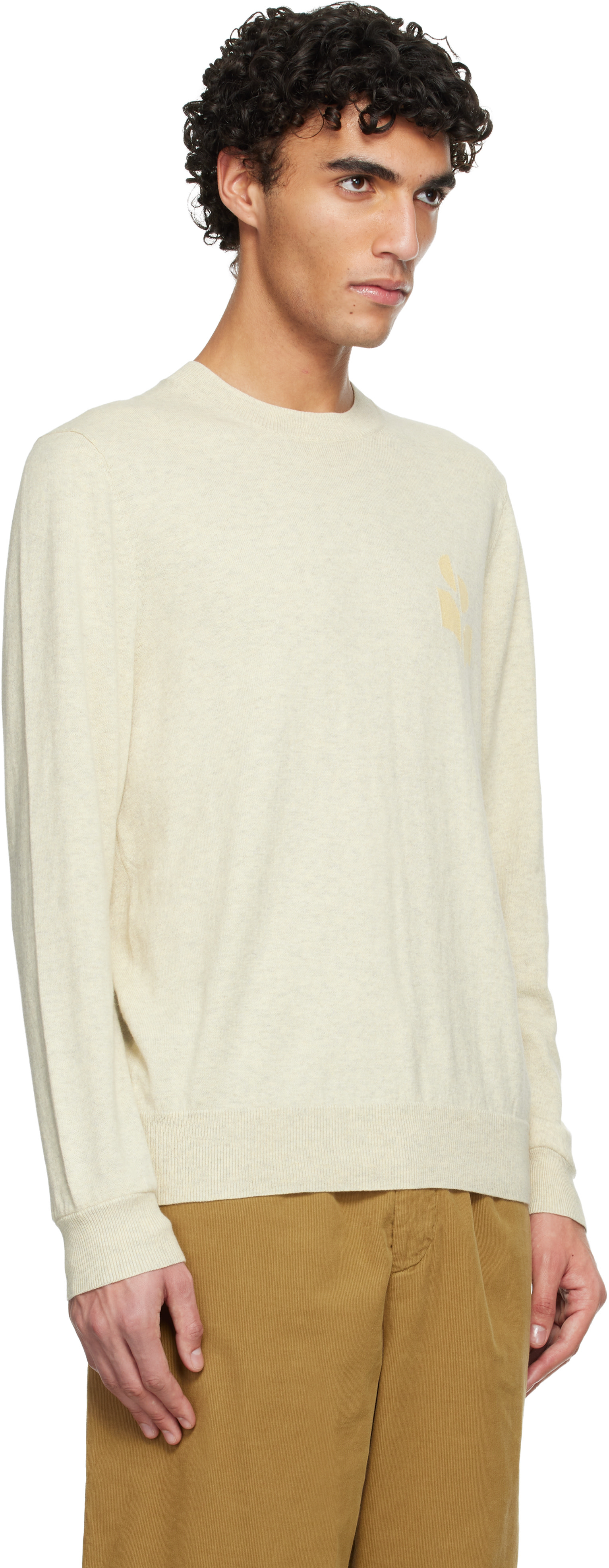Isabel Marant - Pull Antea blanc cassé