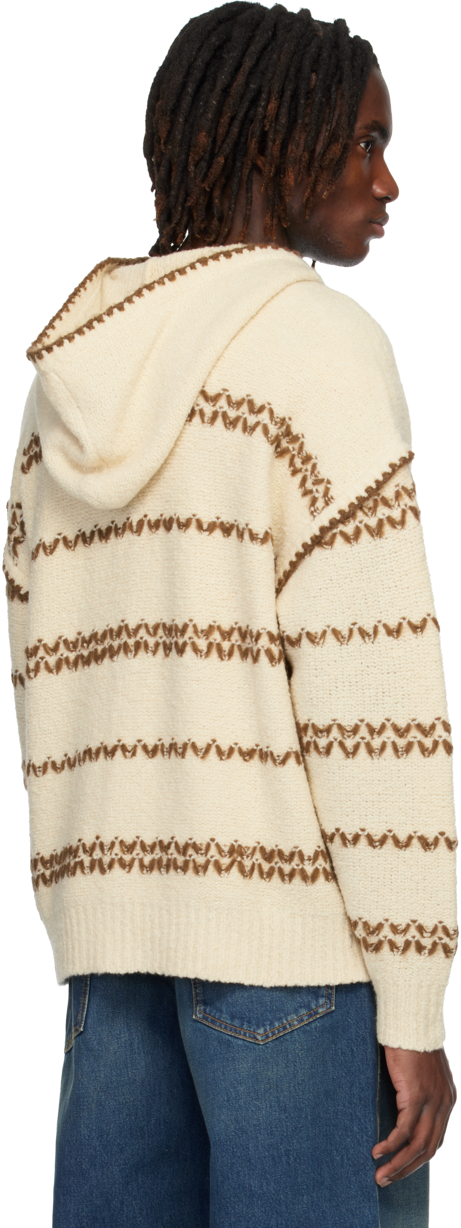 Isabel Marant - Pull à capuche Rolian blanc cassé