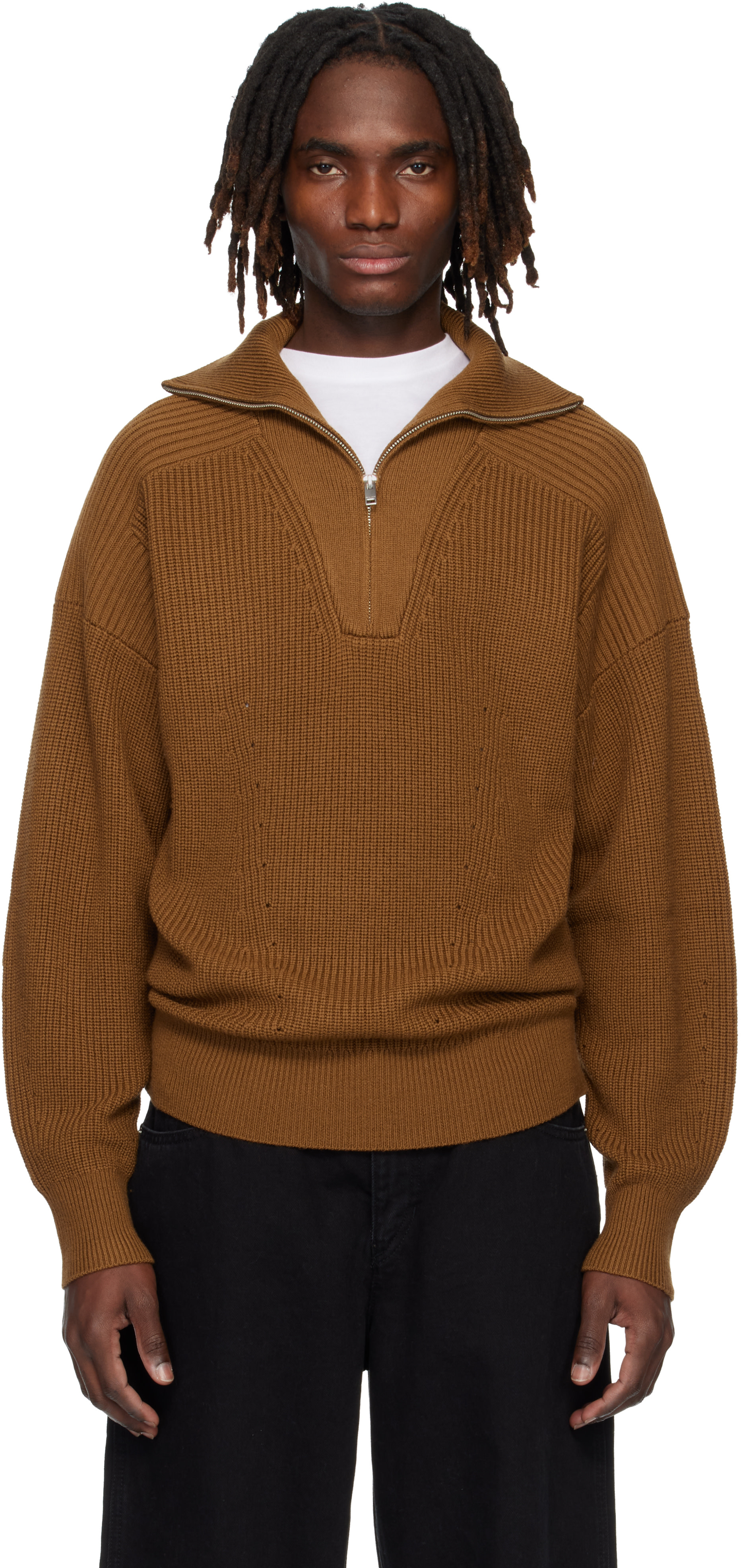 Isabel Marant - Pull Benny brun clair