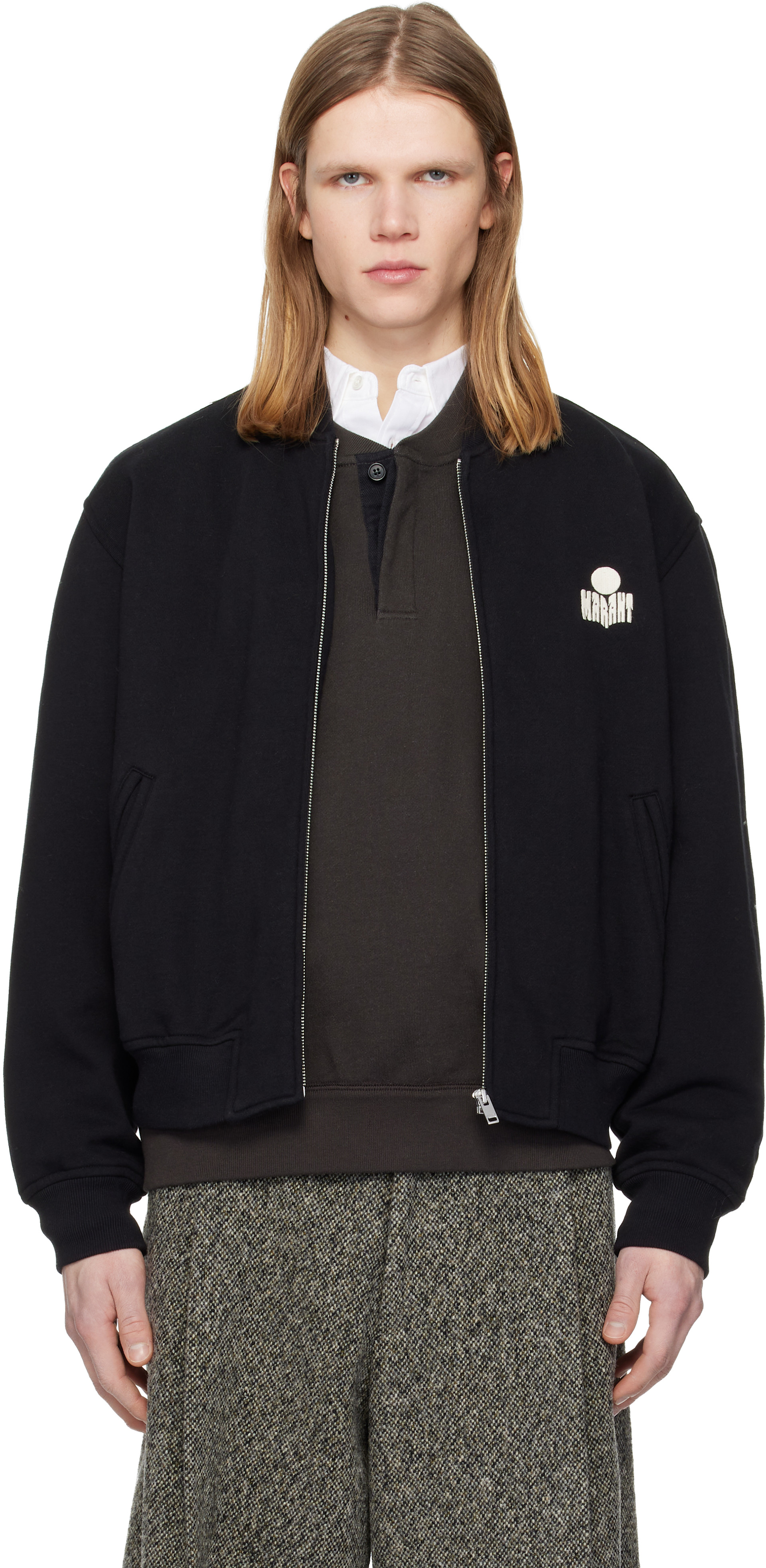 Isabel Marant - Pull molletonné Marty noir