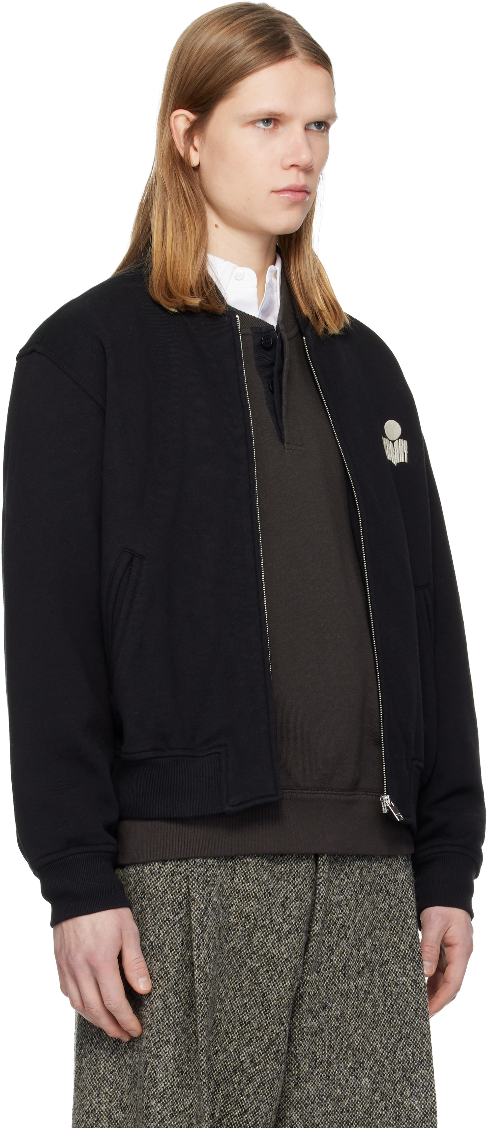 Isabel Marant - Pull molletonné Marty noir