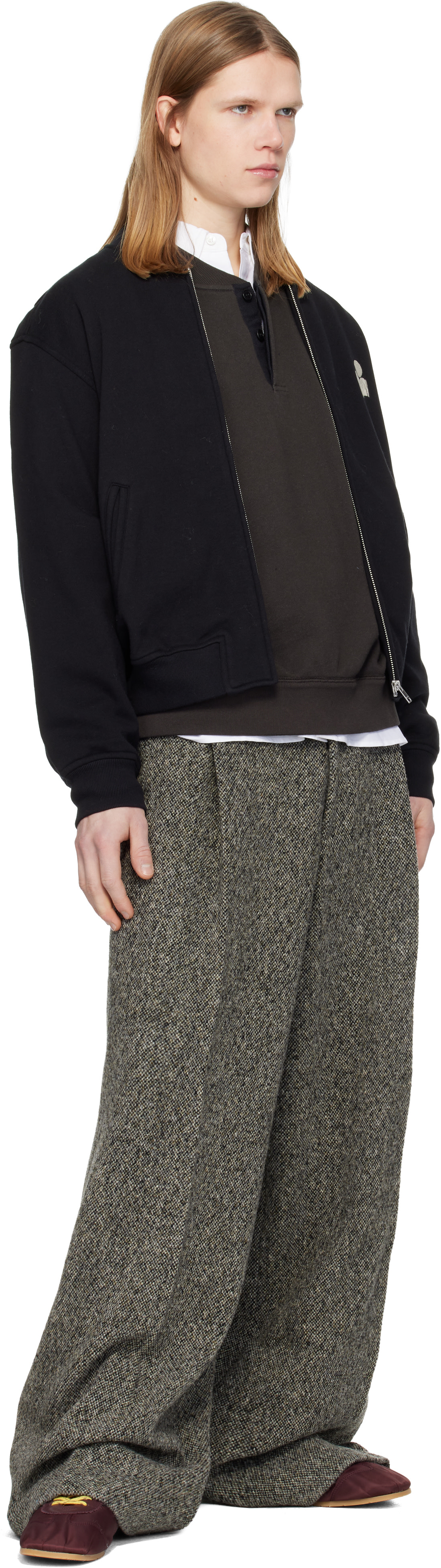 Isabel Marant - Pull molletonné Marty noir