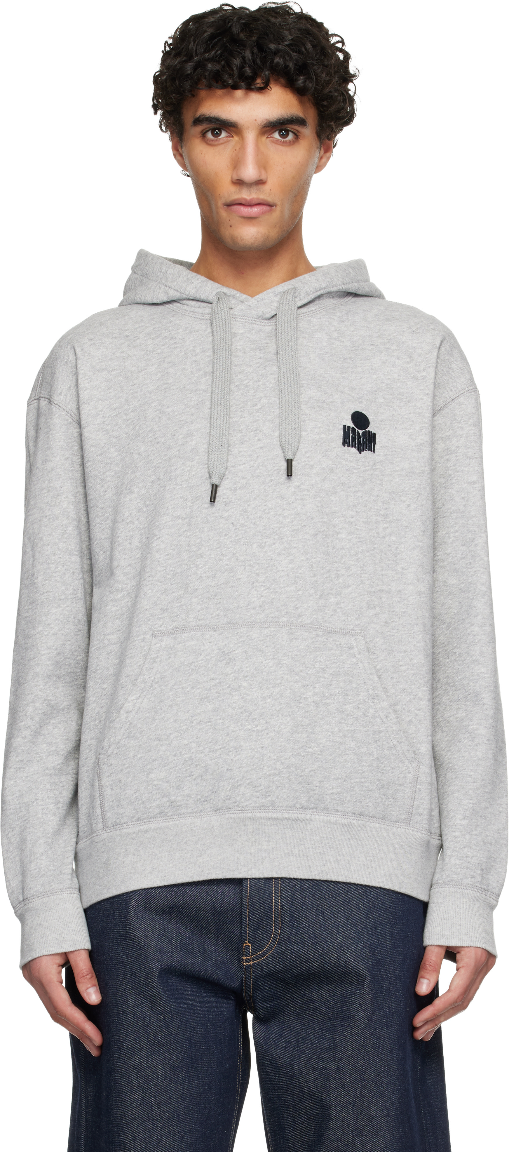 Isabel Marant - Pull à capuche Matte gris
