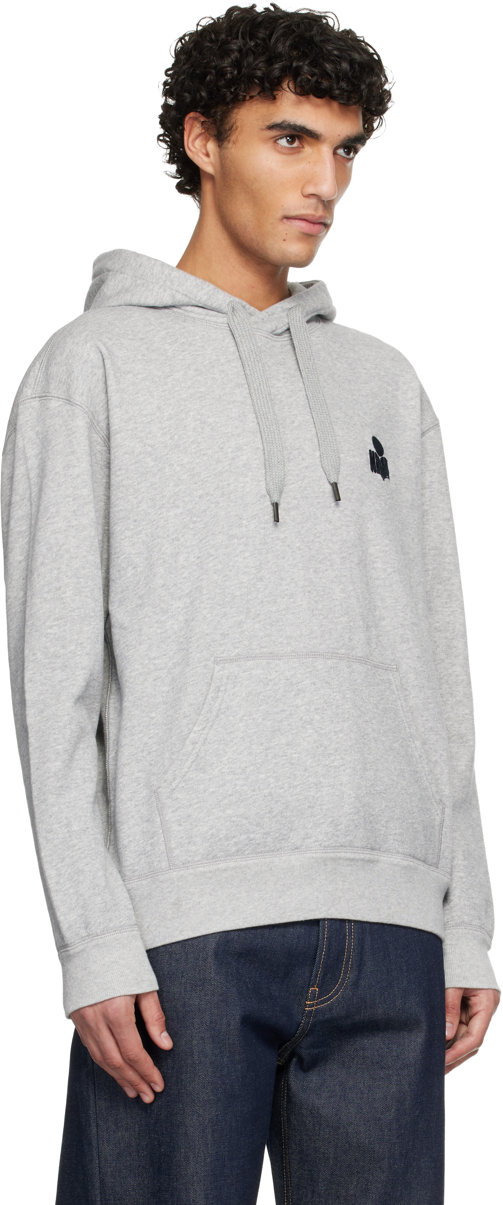 Isabel Marant - Pull à capuche Matte gris