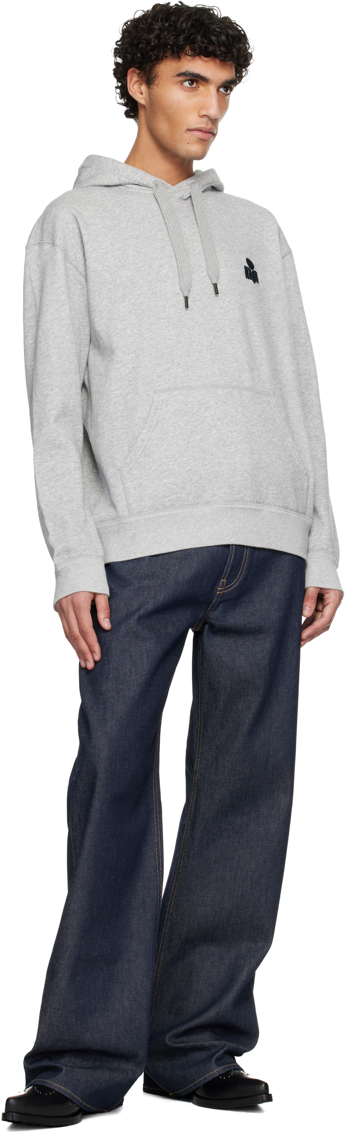 Isabel Marant - Pull à capuche Matte gris