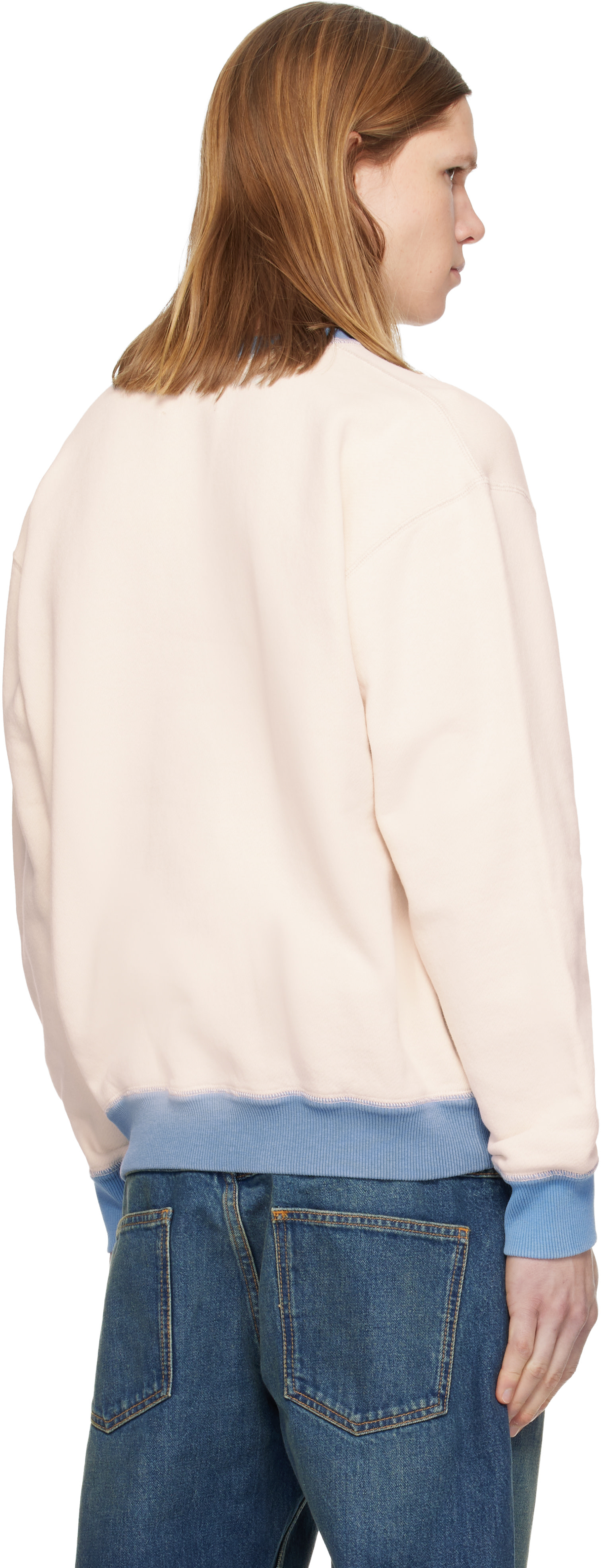 Isabel Marant - Off-White & Blue Miker Sweatshirt
