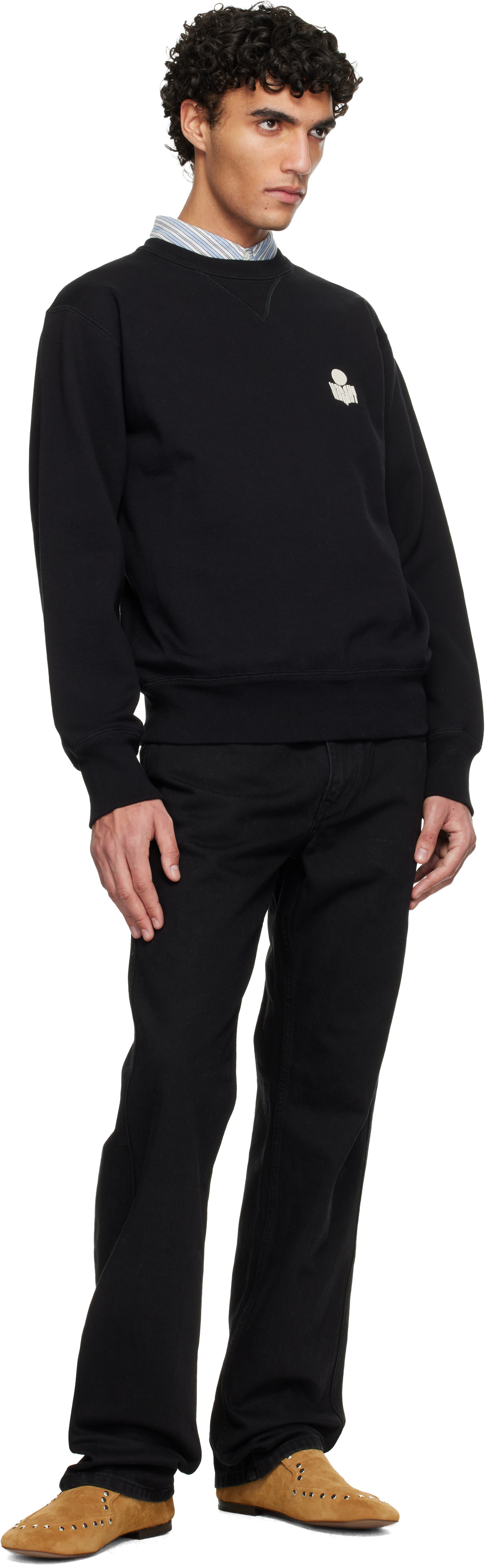 Isabel Marant - Pull molletonné Mike noir