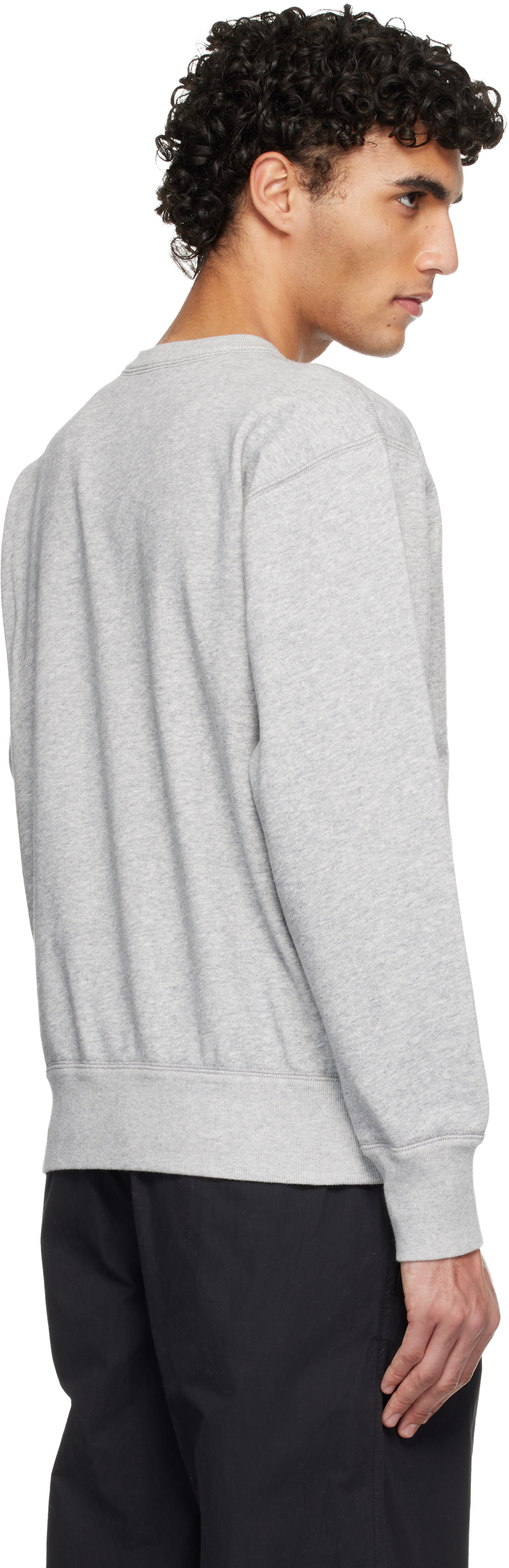 Isabel Marant: Gray Mike Sweatshirt | SSENSE