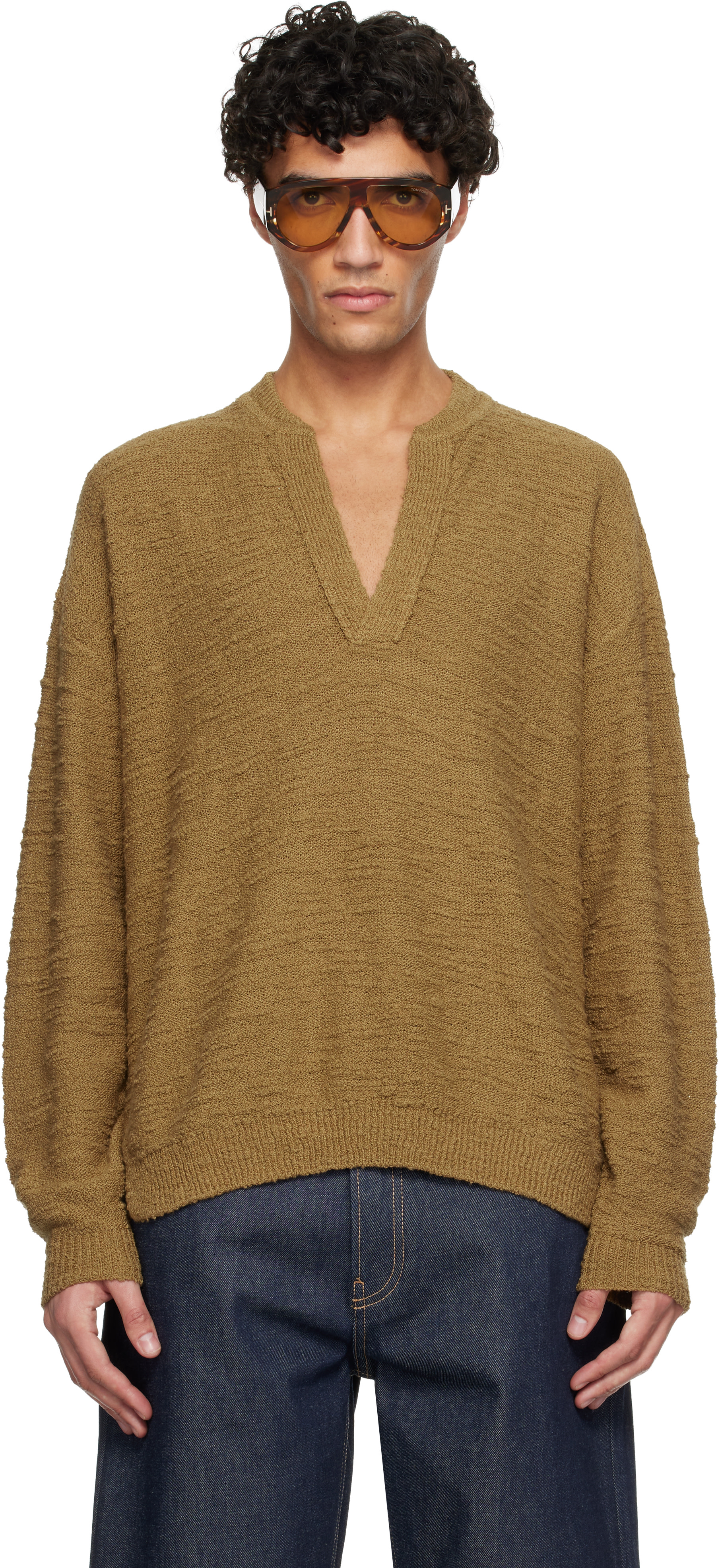 Isabel Marant - Pull Arnold brun clair