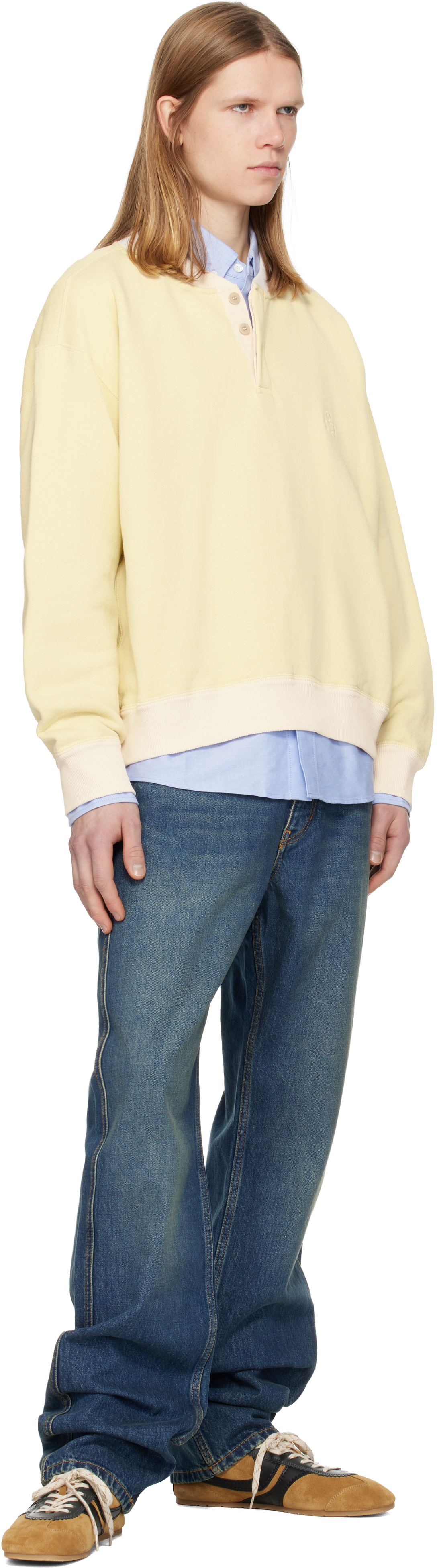 Isabel Marant - Pull molletonné Mathias jaune